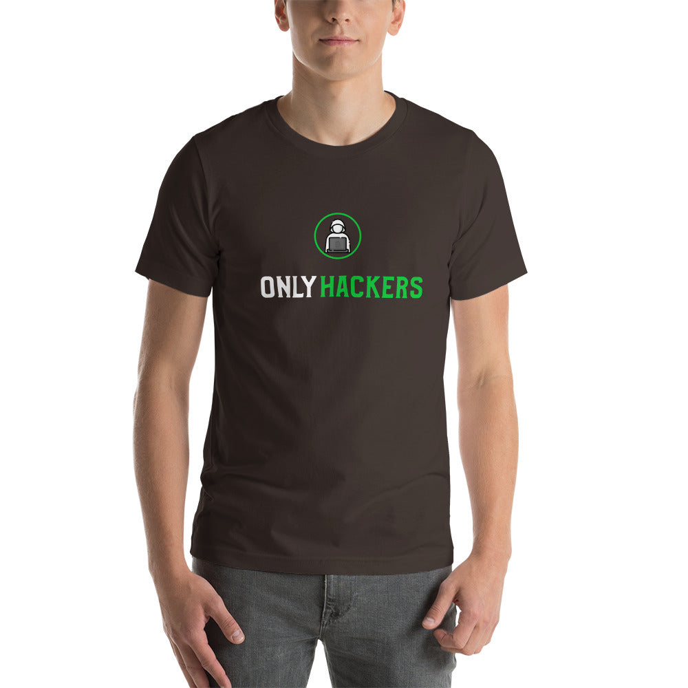 OnlyHackers - Short-Sleeve Unisex T-Shirt by DarkByteGear