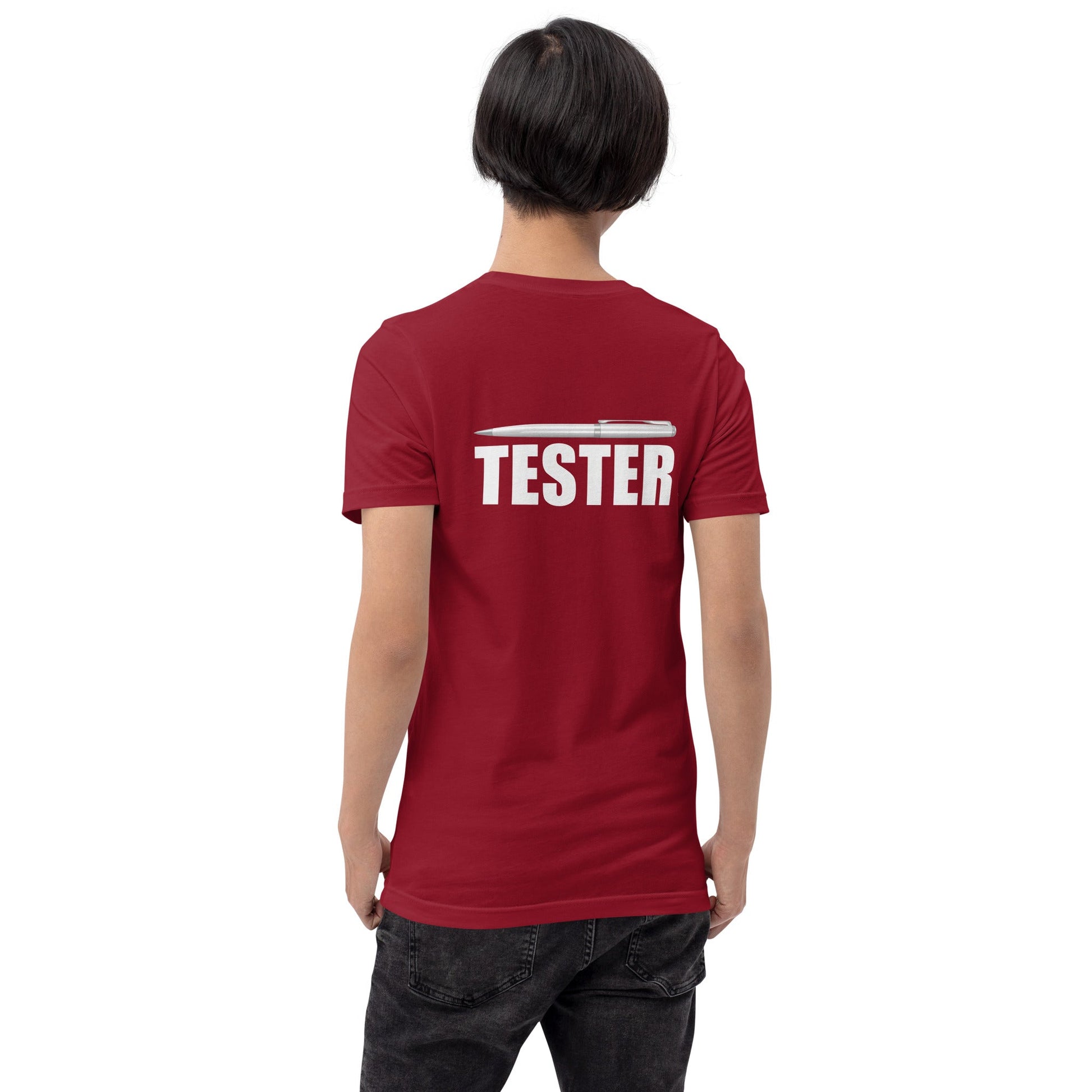 Pentester V2 - Unisex t-shirt ( Back Print ) by DarkByteGear