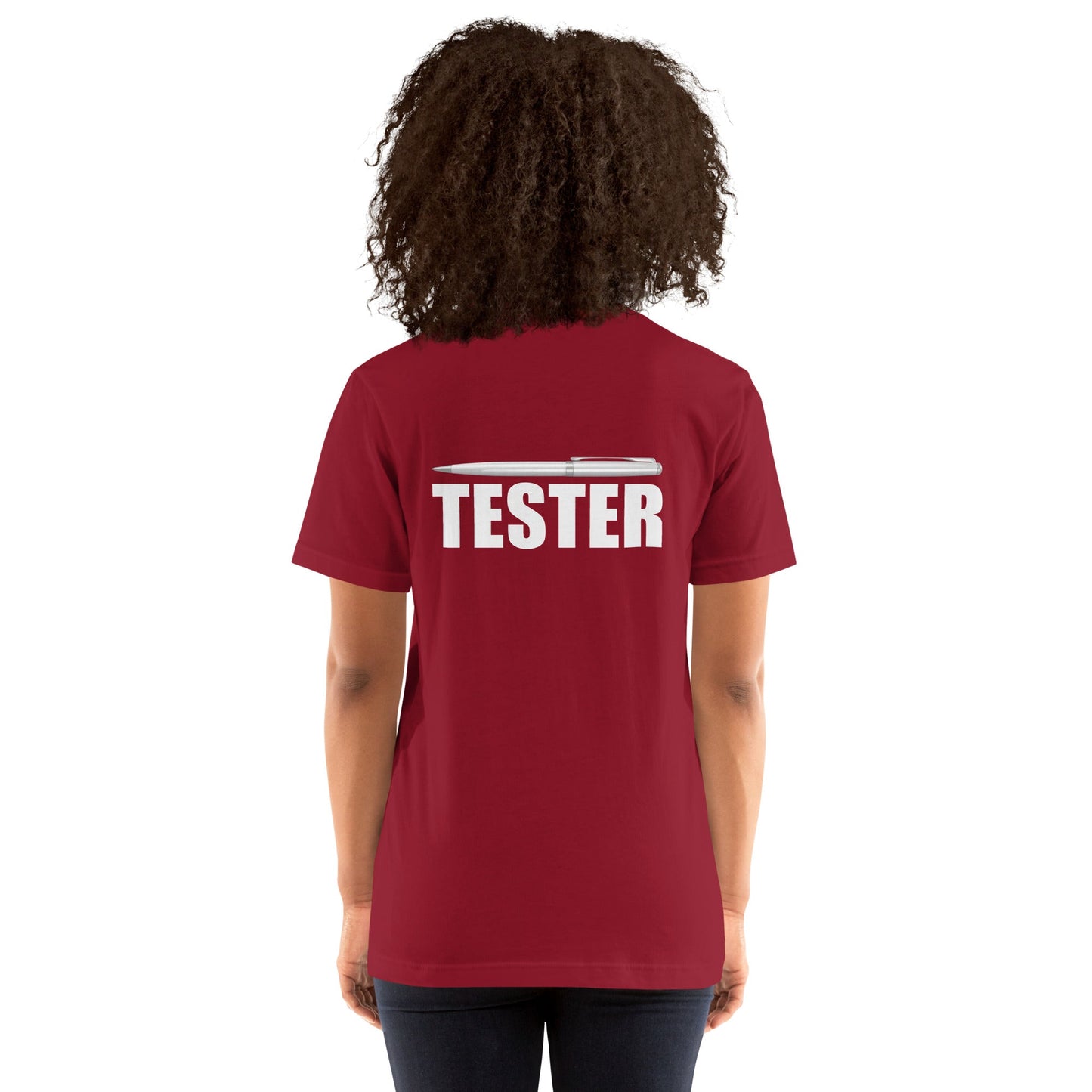 Pentester V2 - Unisex t-shirt ( Back Print ) by DarkByteGear