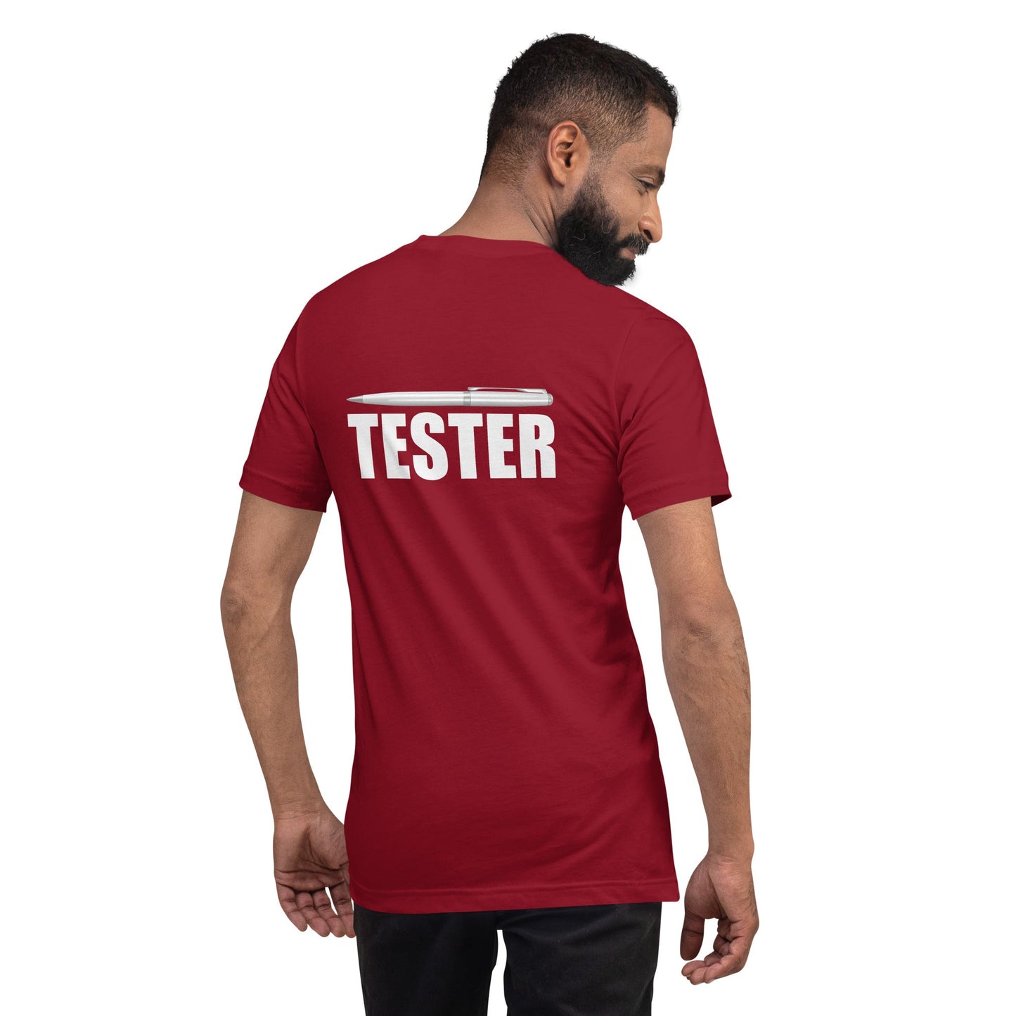 Pentester V2 - Unisex t-shirt ( Back Print ) by DarkByteGear