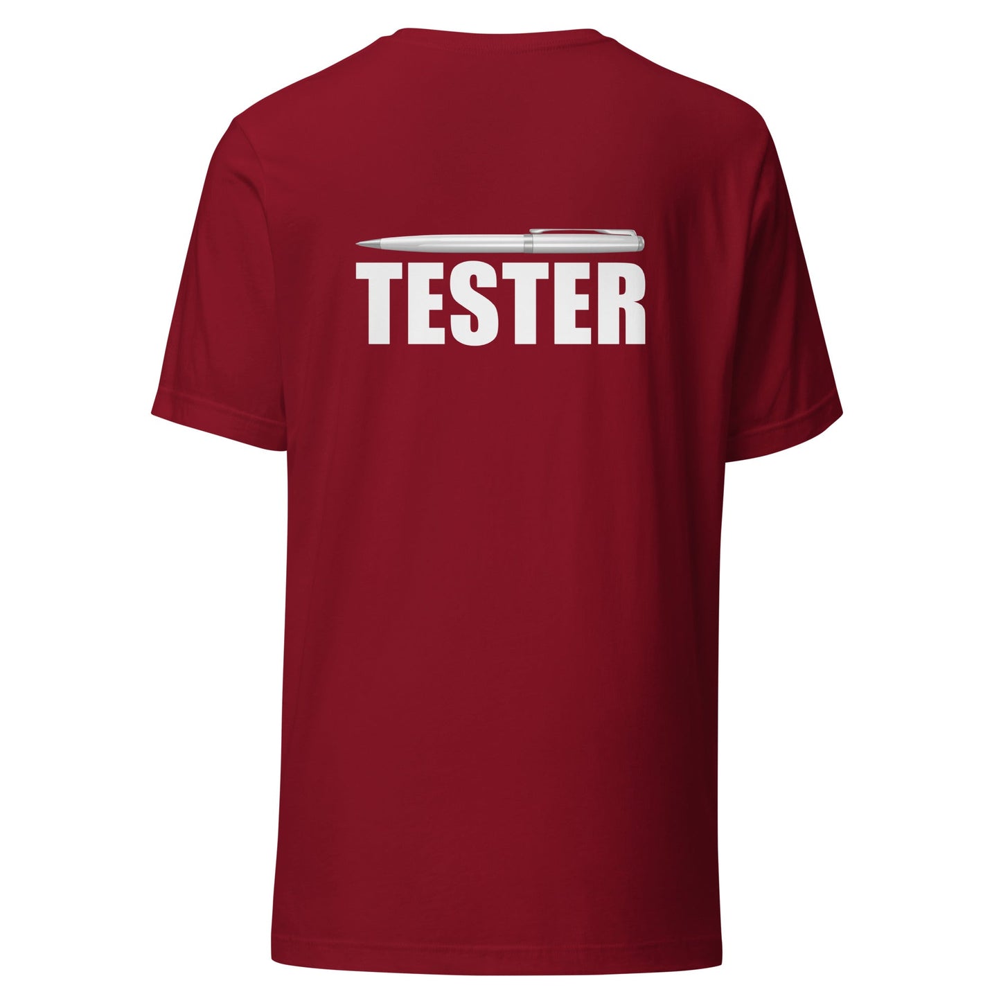 Pentester V2 - Unisex t-shirt ( Back Print ) by DarkByteGear