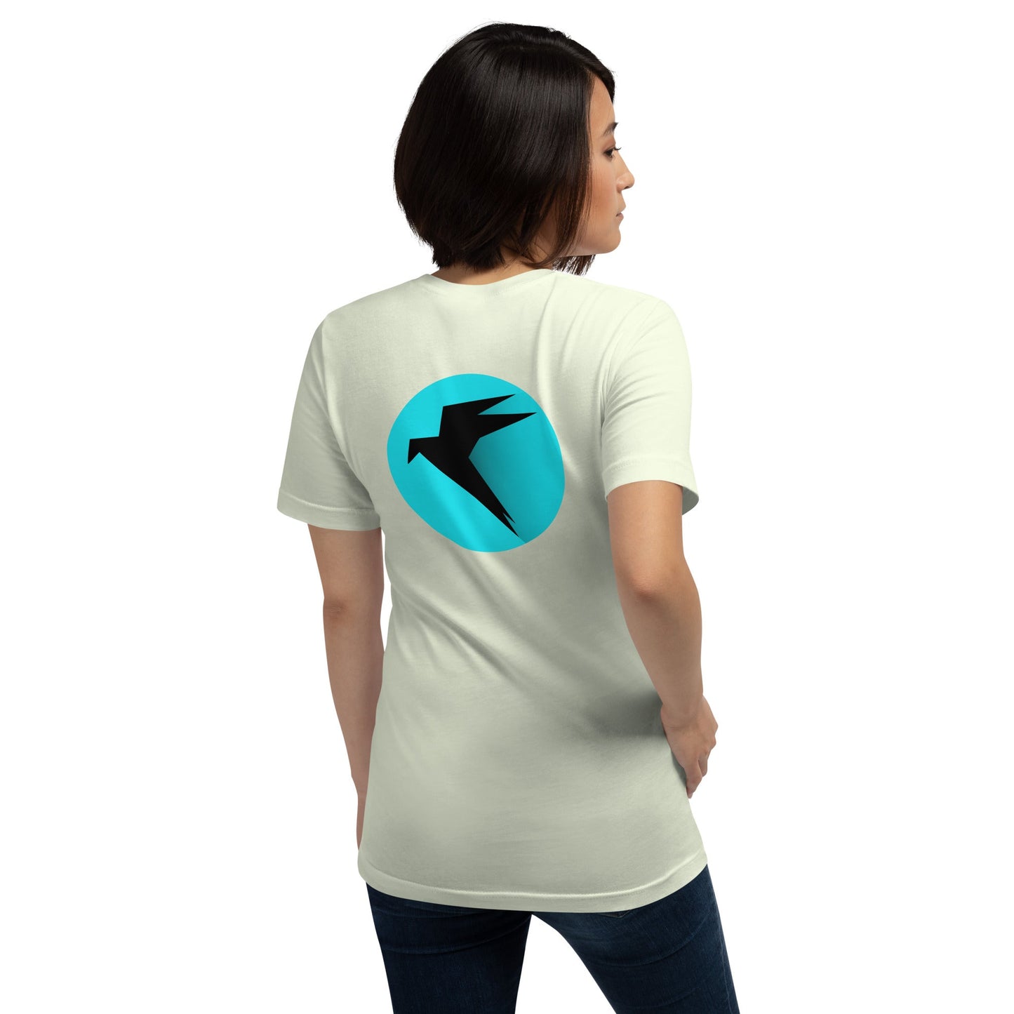 Parrot OS - The operating system for Hackers - Unisex t-shirt (back print) by DarkByteGear