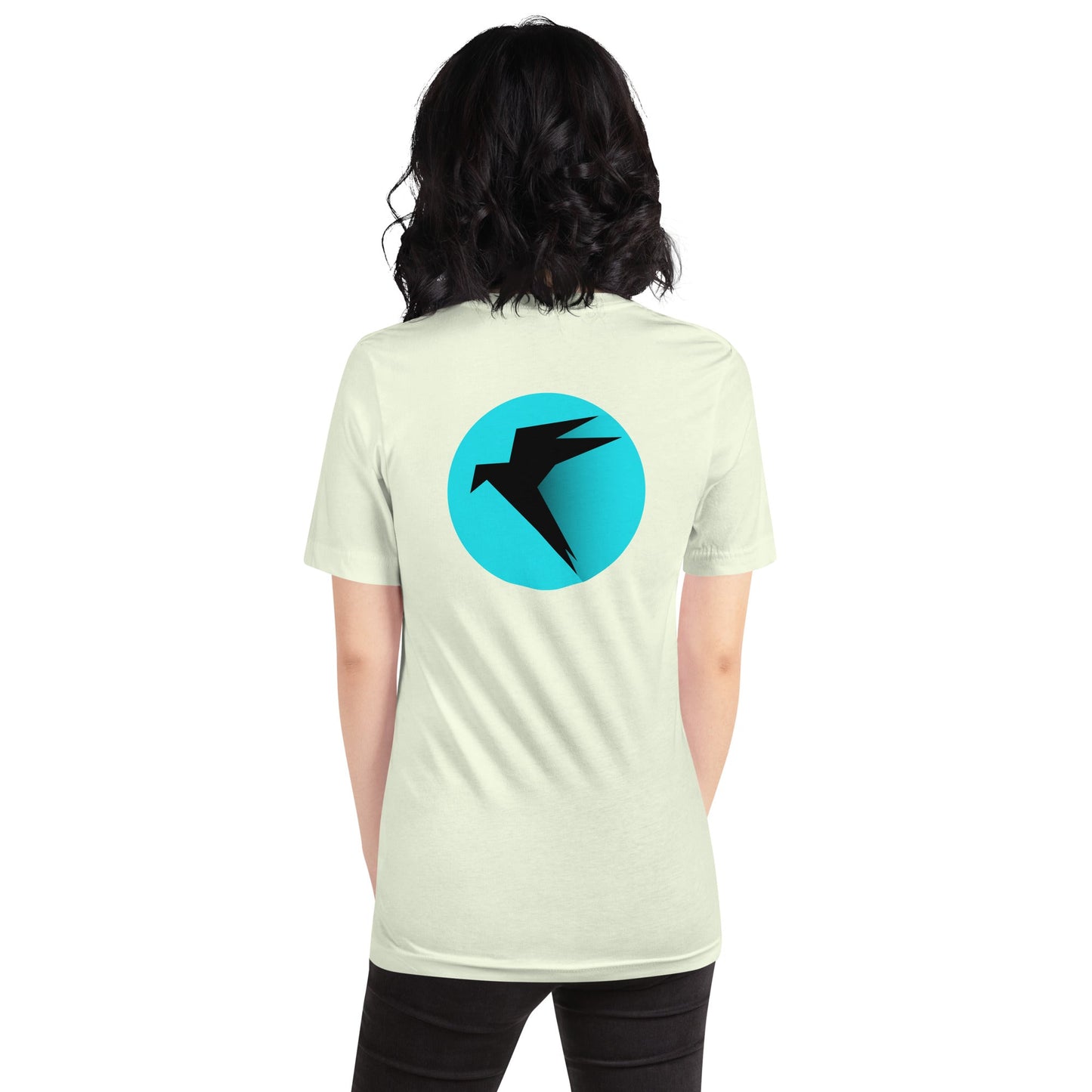Parrot OS - The operating system for Hackers - Unisex t-shirt (back print) by DarkByteGear