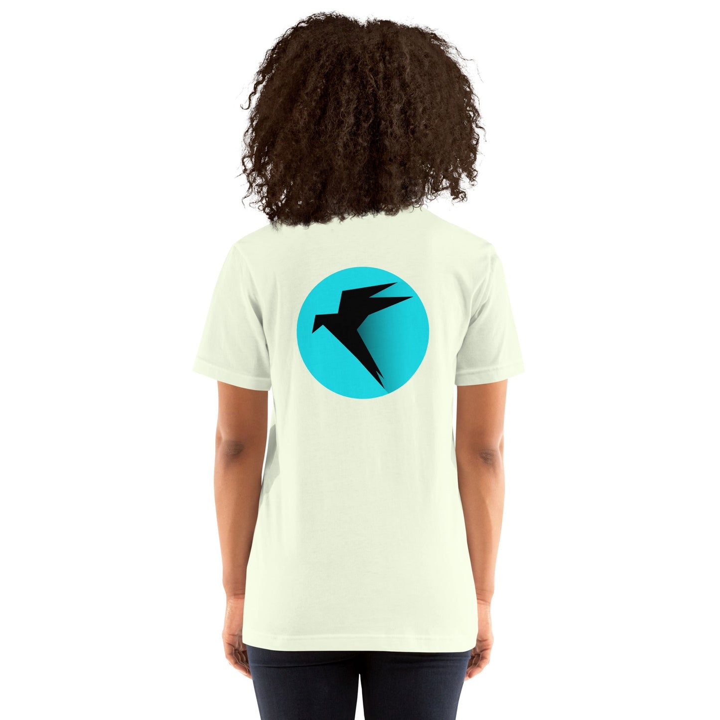Parrot OS - The operating system for Hackers - Unisex t-shirt (back print) by DarkByteGear