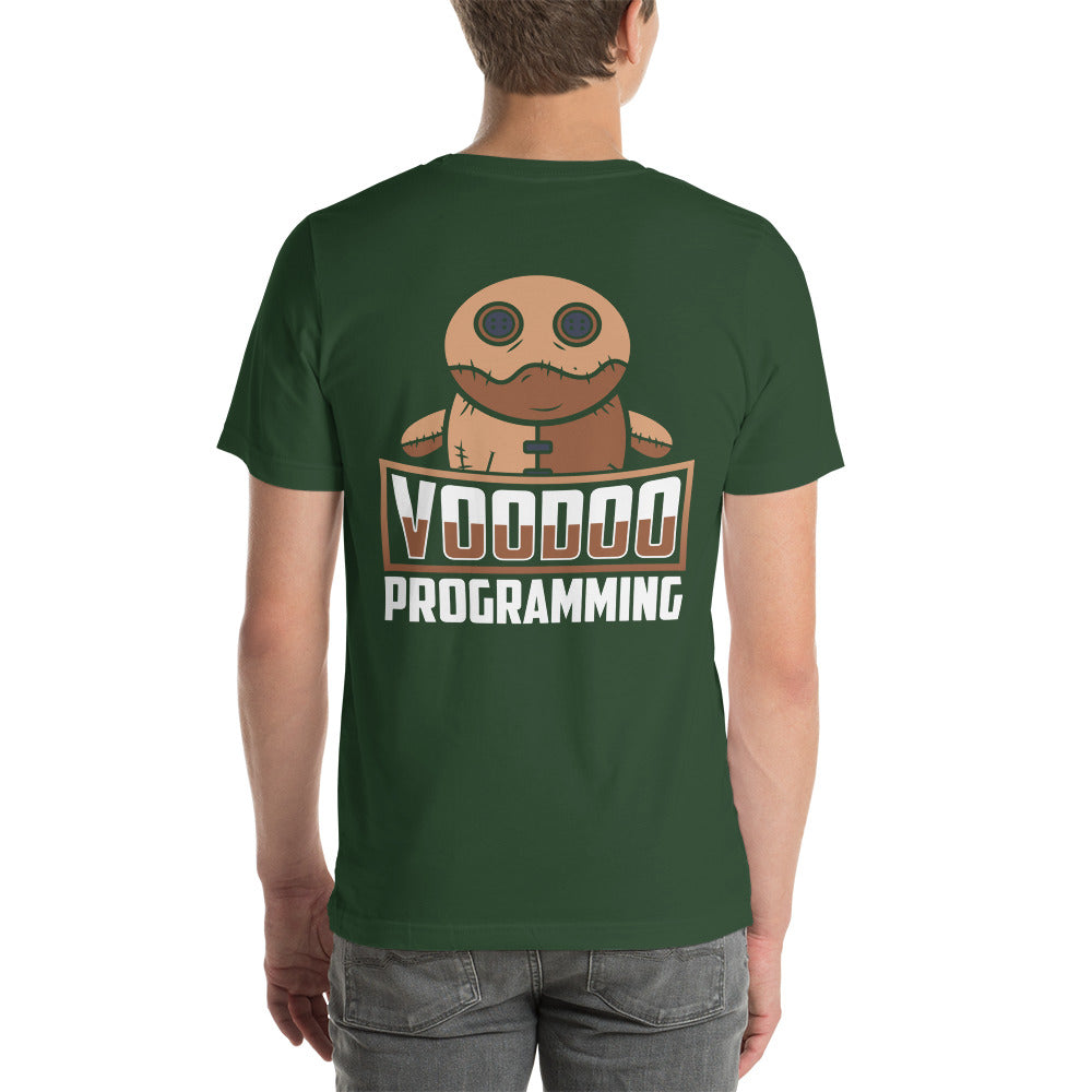 Voodoo Programming Unisex t-shirt ( Back Print ) by DarkByteGear