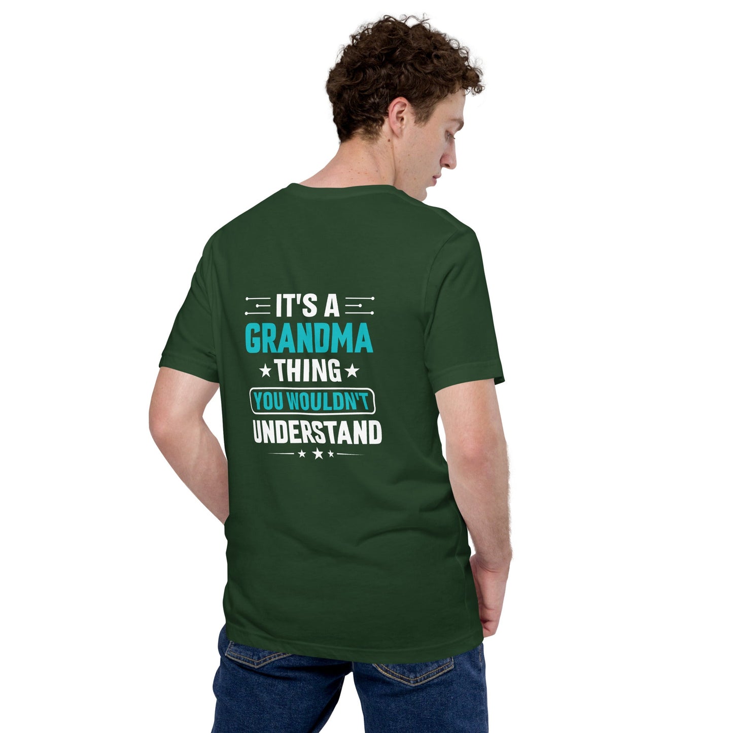 It's a Grandma Thing, you wouldn't Understand - Unisex t-shirt ( Back Print ) by DarkByteGear