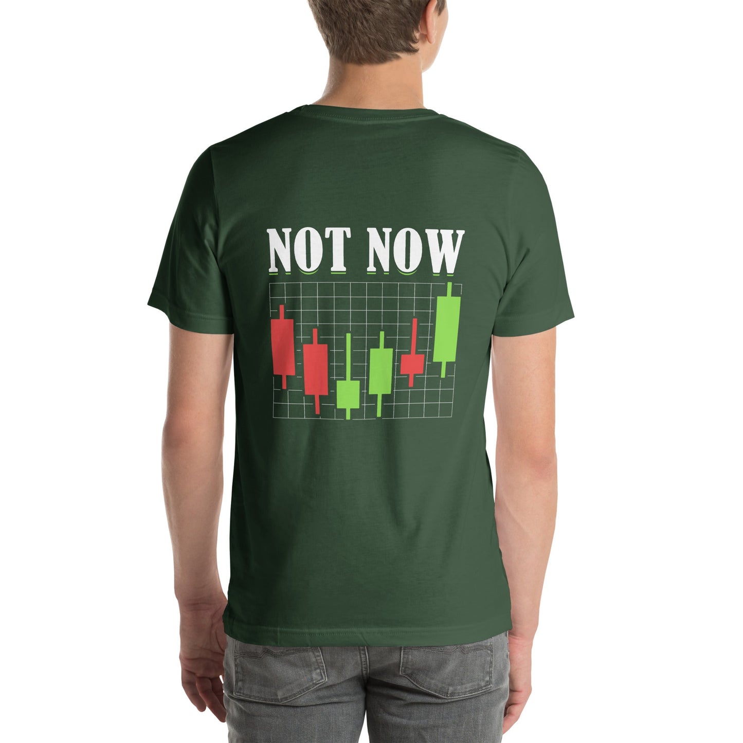 Not Now - Unisex t-shirt ( Back Print ) by DarkByteGear
