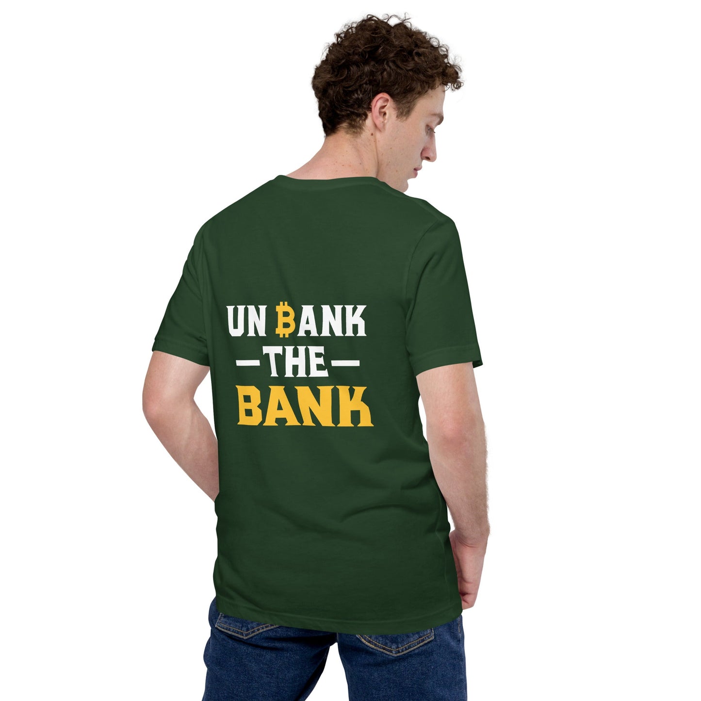 Unbank the Bank - Unisex t-shirt ( Back Print ) by DarkByteGear