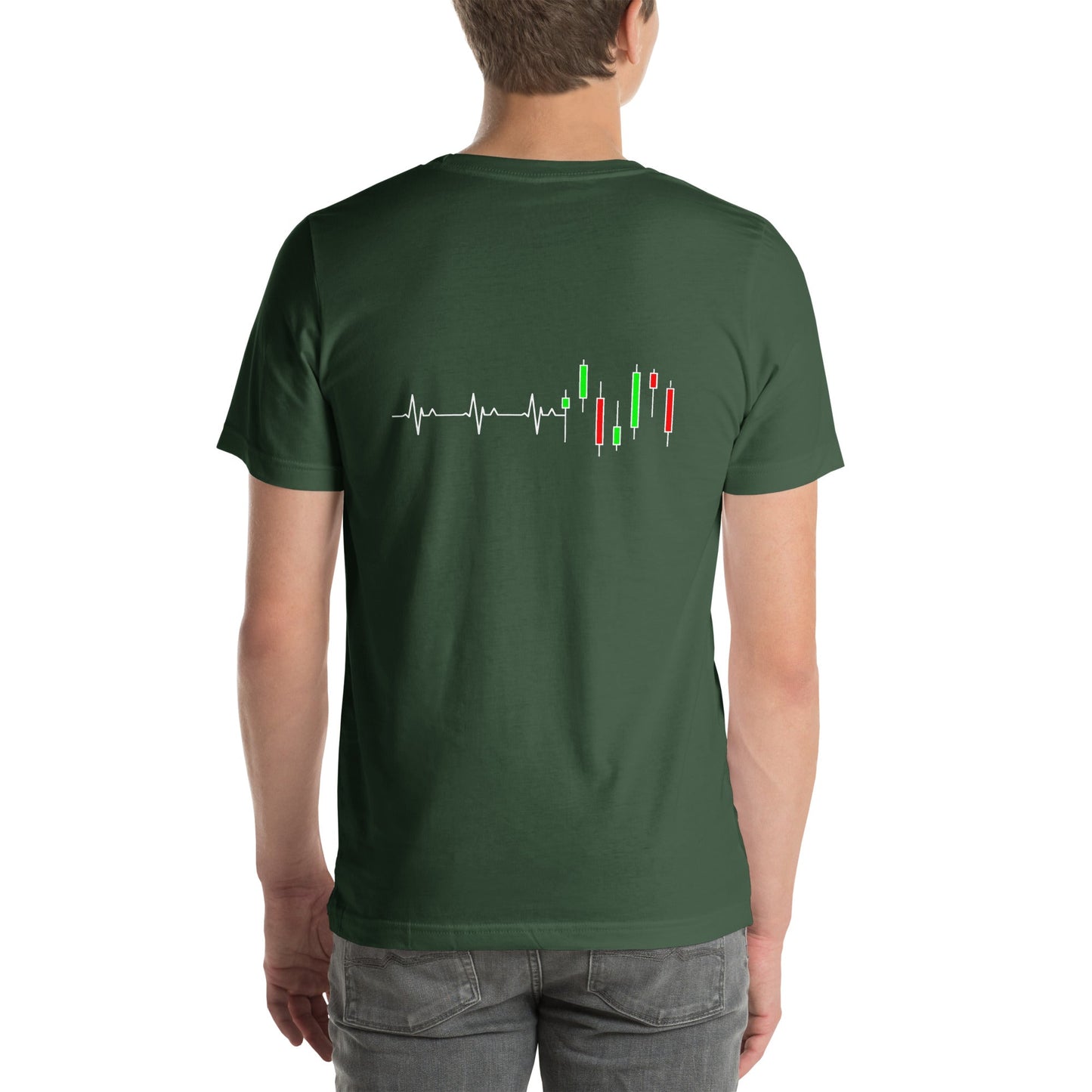Forex Vector ( ) V1 - Unisex t-shirt ( Back Print ) by DarkByteGear