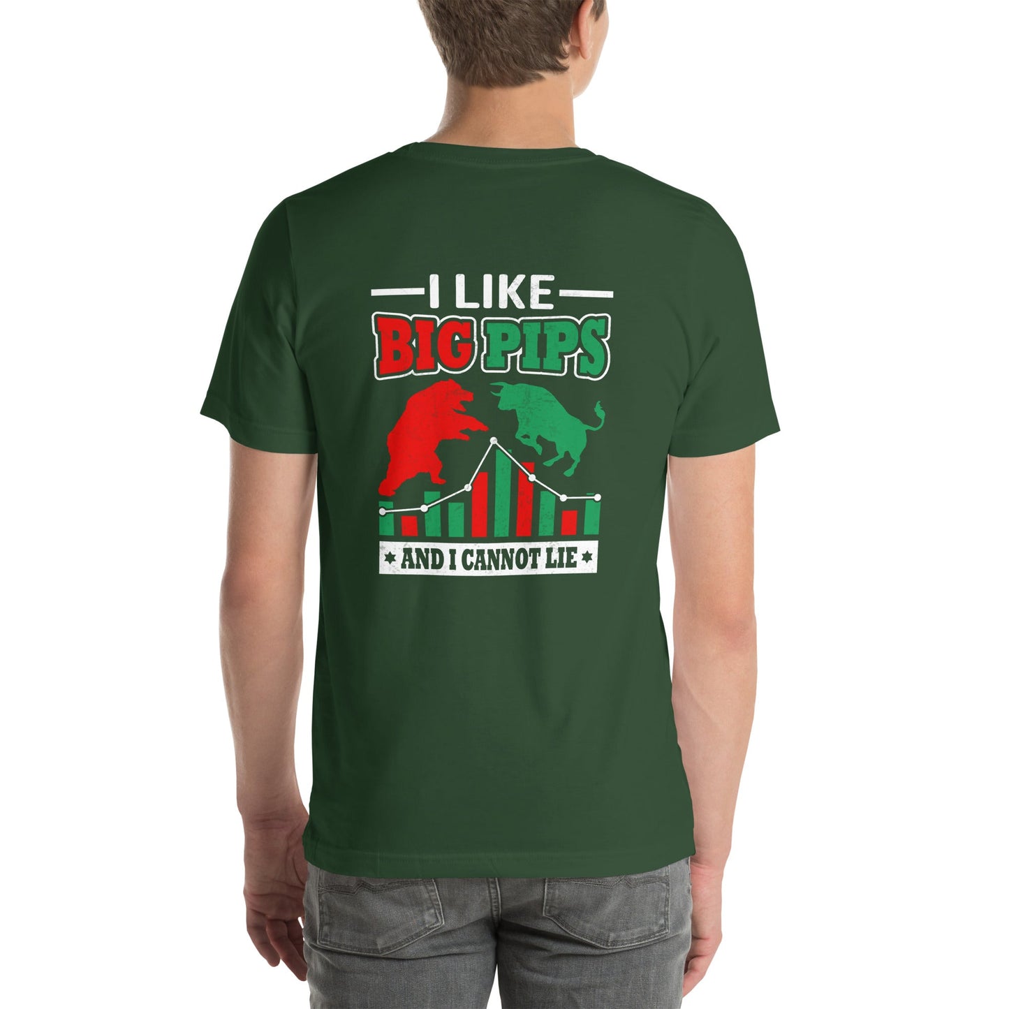 I Like Big Pips and I cannot Lie - Unisex t-shirt ( Back Print ) by DarkByteGear