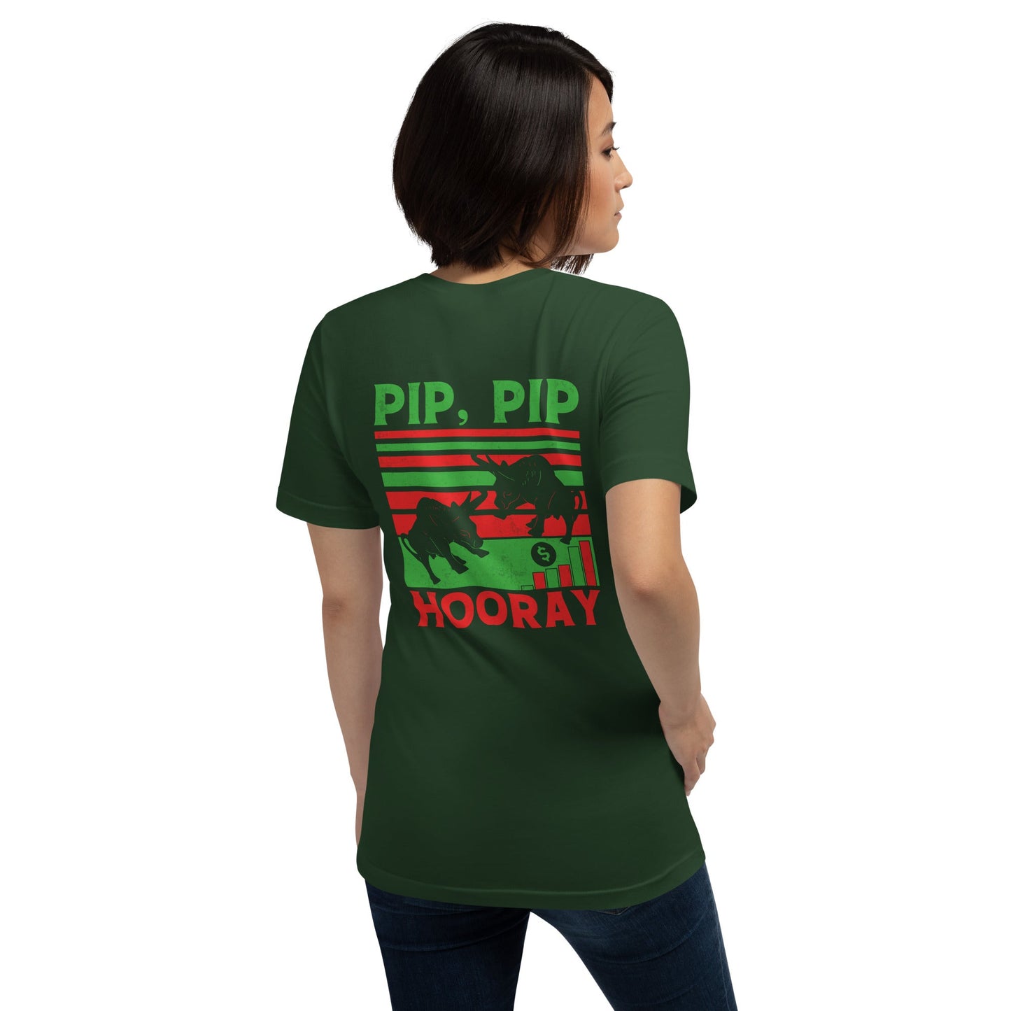 Pip, Pip Hooray - Unisex t-shirt ( Back Print ) by DarkByteGear