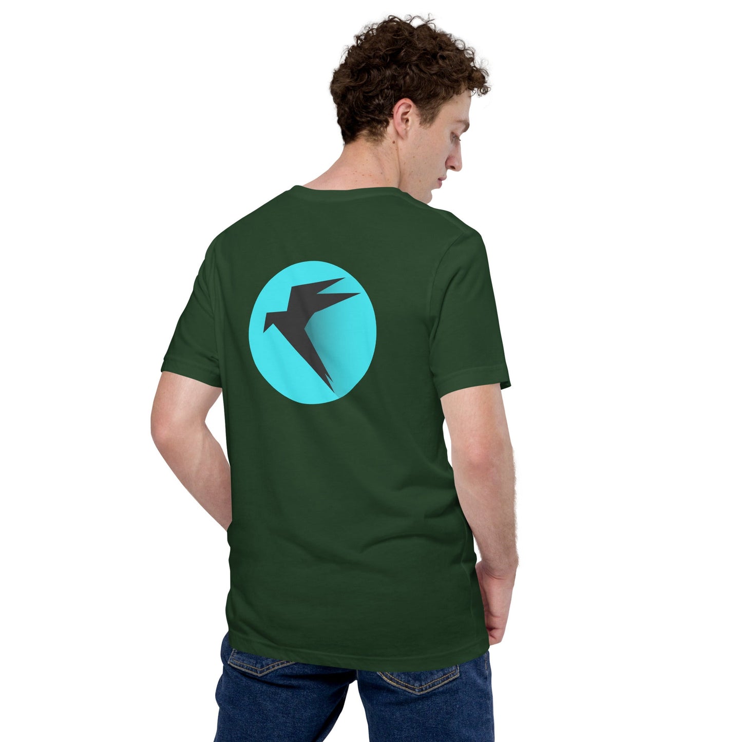 Parrot OS - The operating system for Hackers - Unisex t-shirt (back print) by DarkByteGear