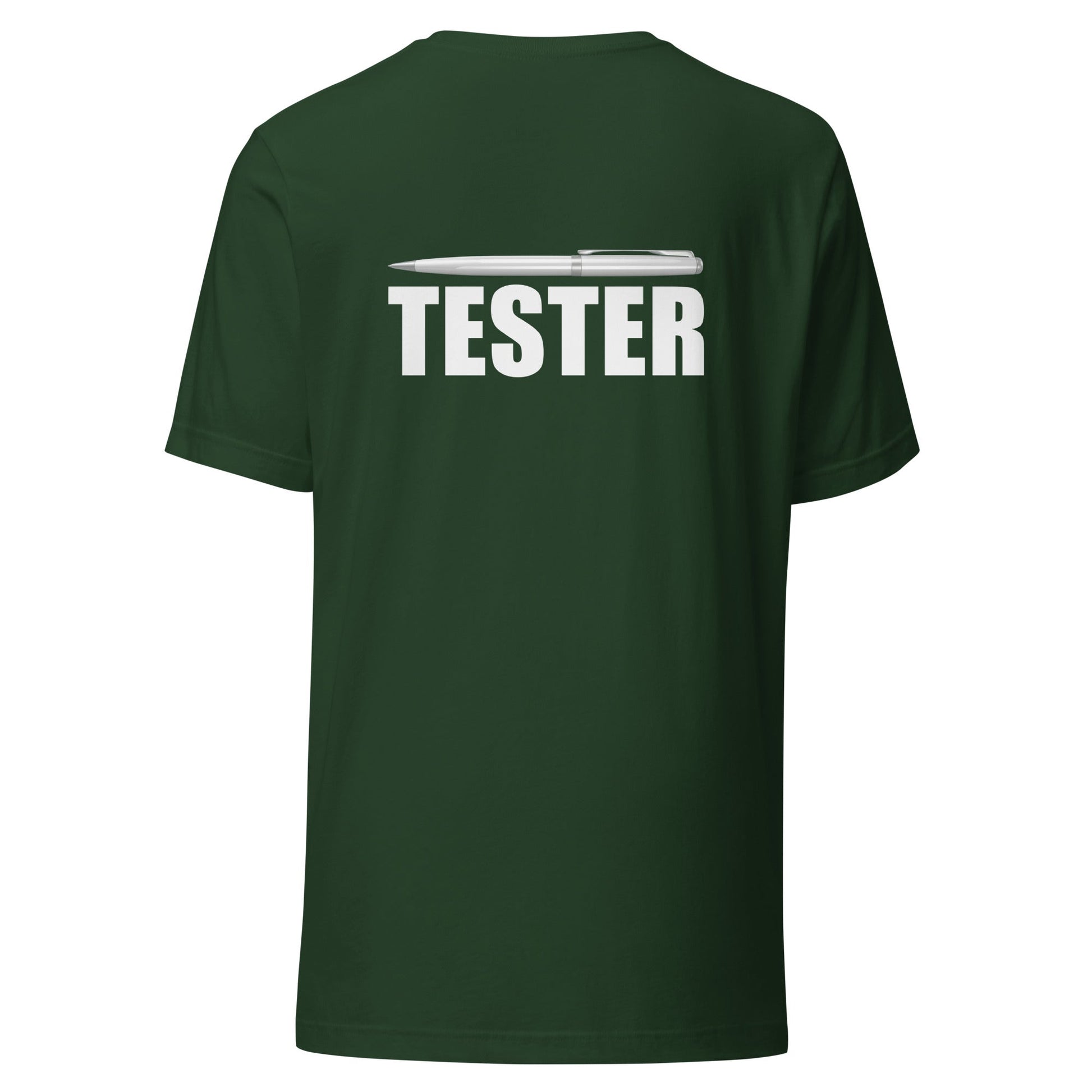 Pentester V2 - Unisex t-shirt ( Back Print ) by DarkByteGear