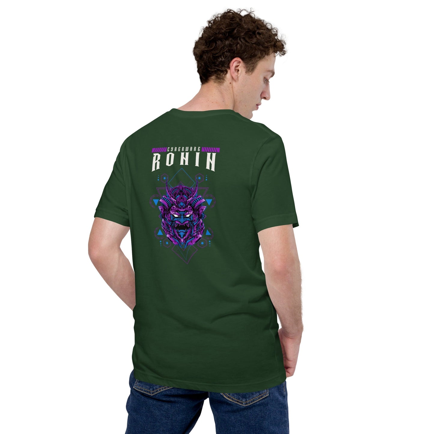 CyberWare Ronin - Unisex t-shirt ( Back Print ) by DarkByteGear