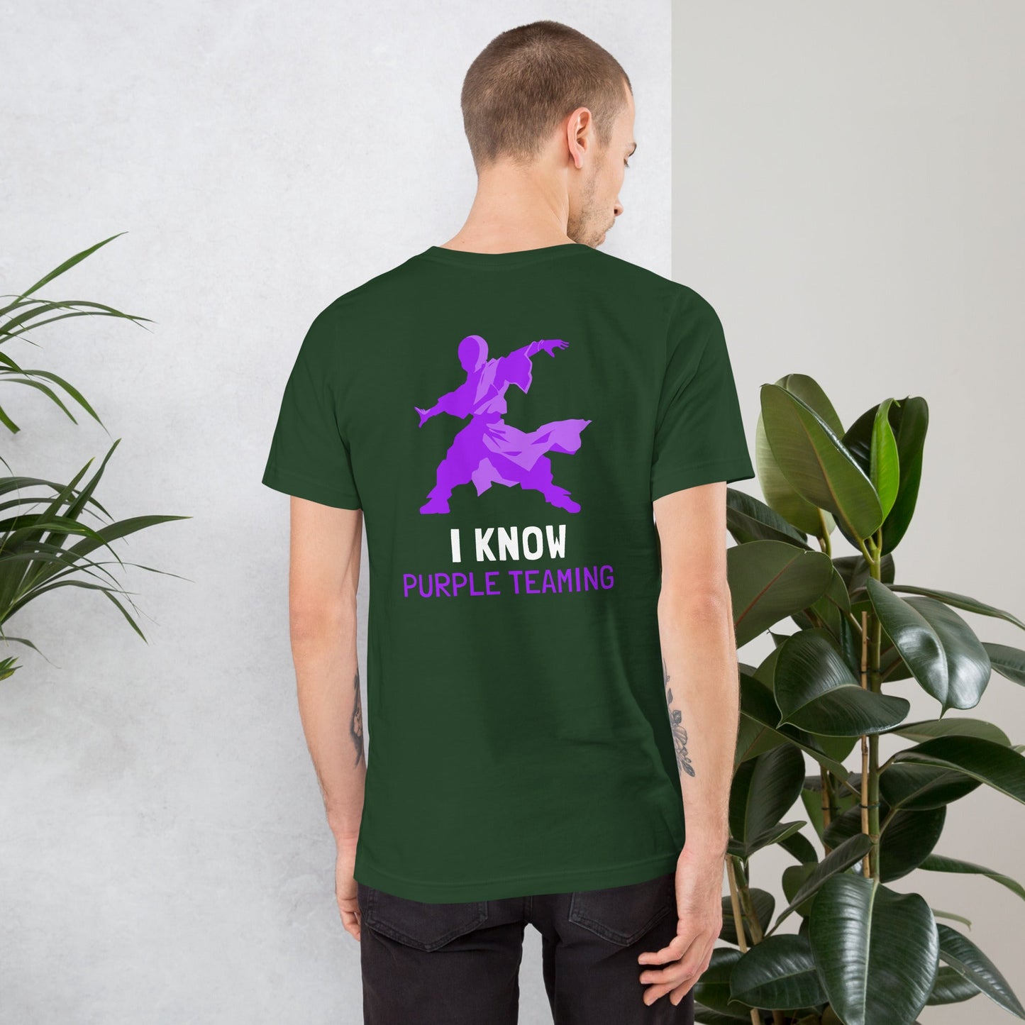 I Know Purple Teaming - Unisex t-shirt by DarkByteGear