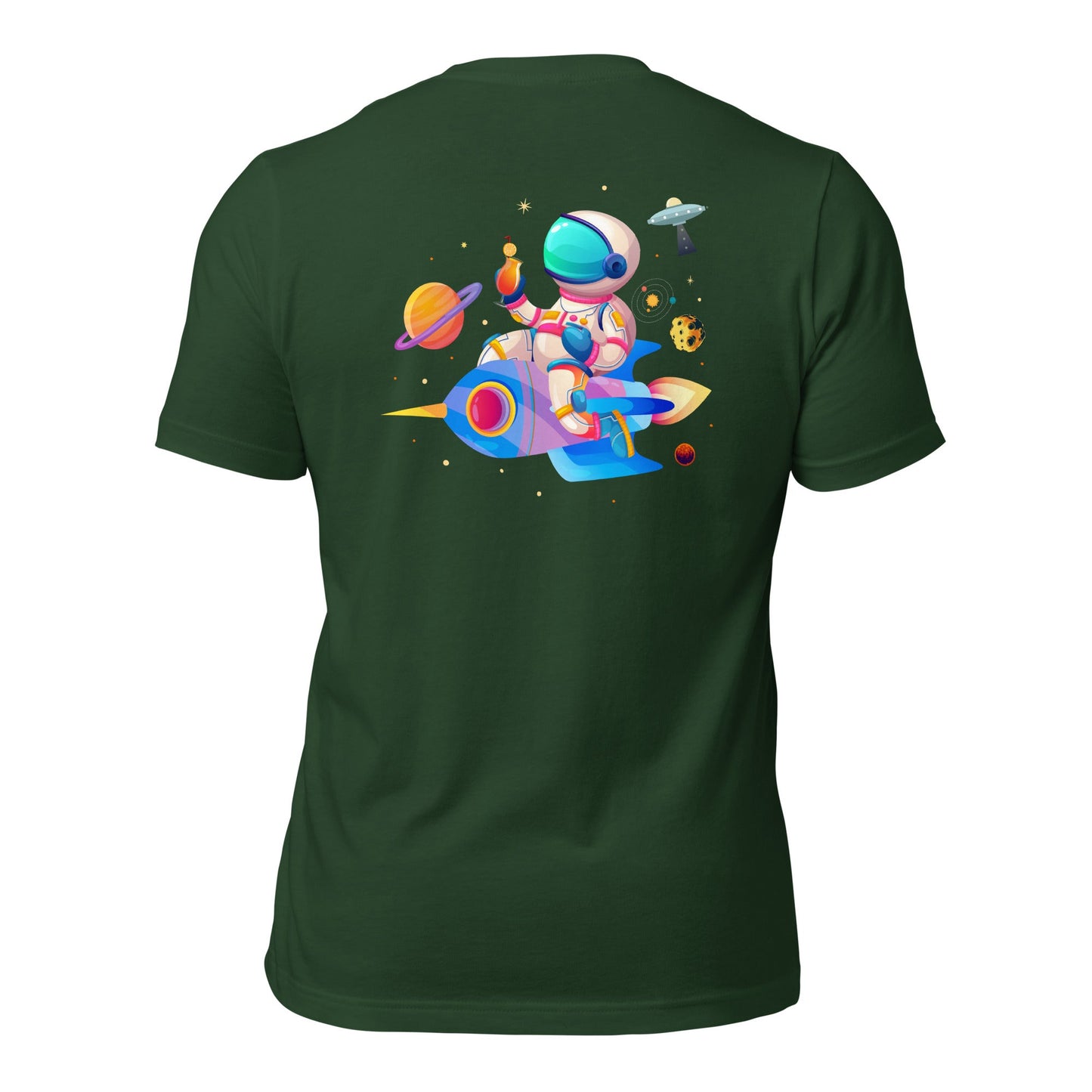 Explore - Unisex t-shirt ( Back Print ) by DarkByteGear