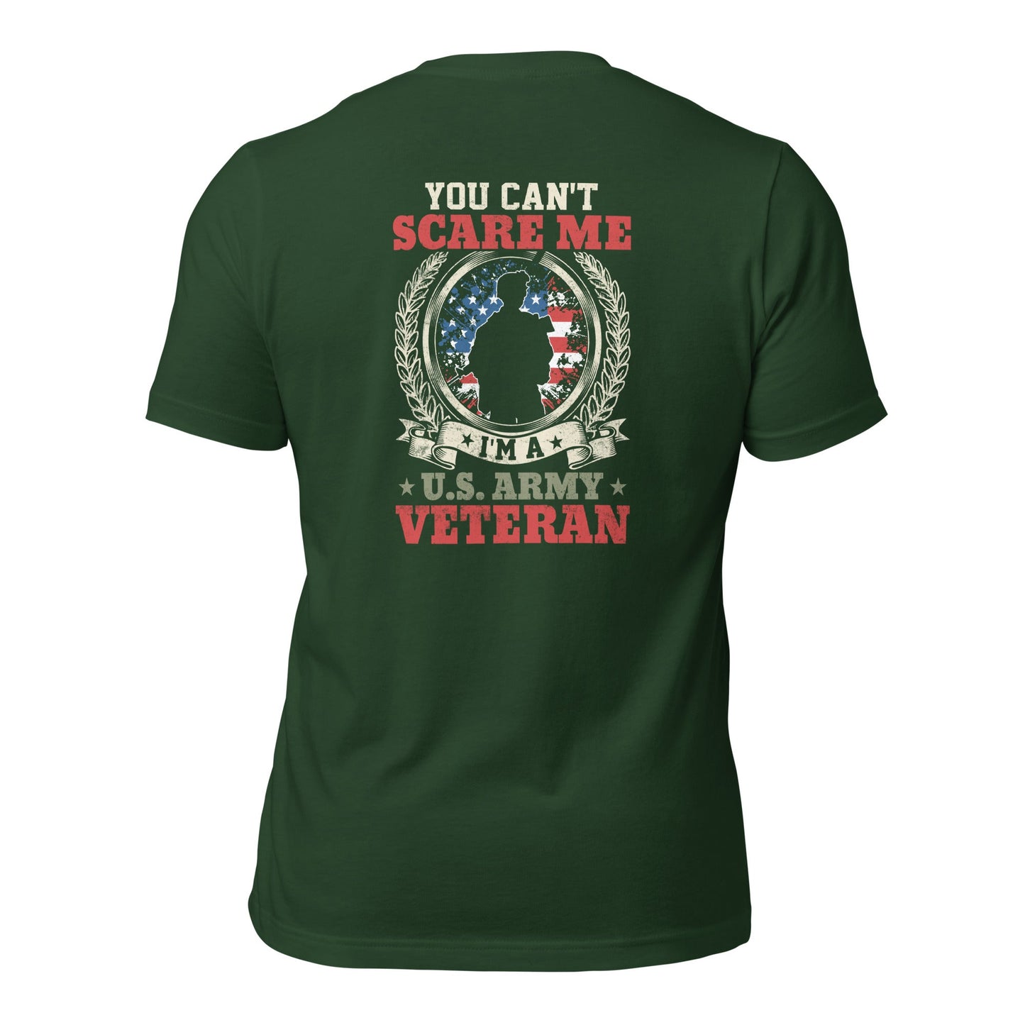 You can't scare me - Unisex t-shirt (back print) by DarkByteGear