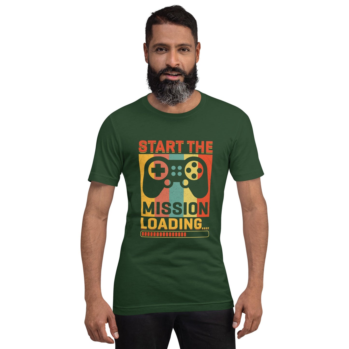 Start the Mission Loading - Unisex t-shirt by DarkByteGear