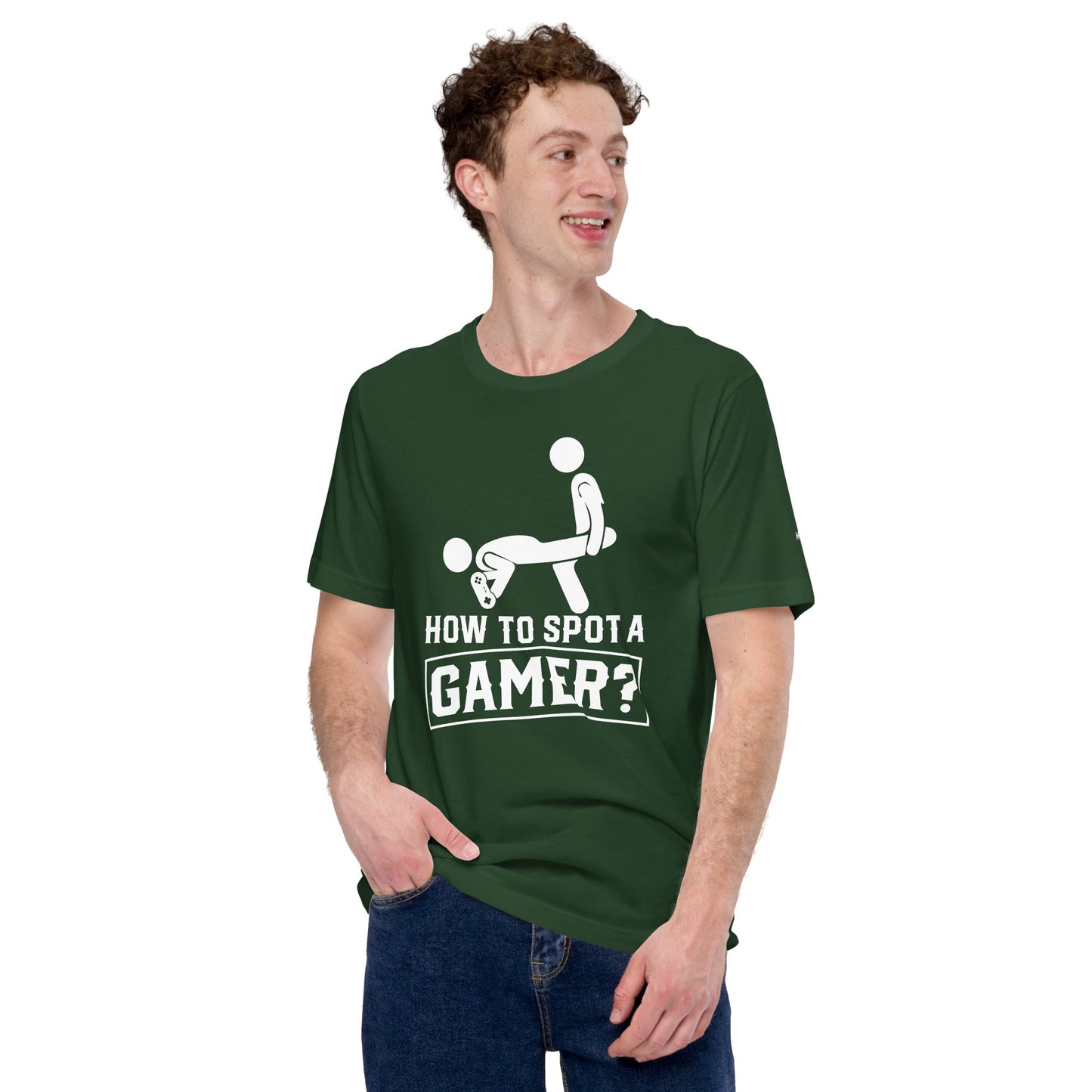 How to Spot a Gamer Unisex t-shirt by DarkByteGear
