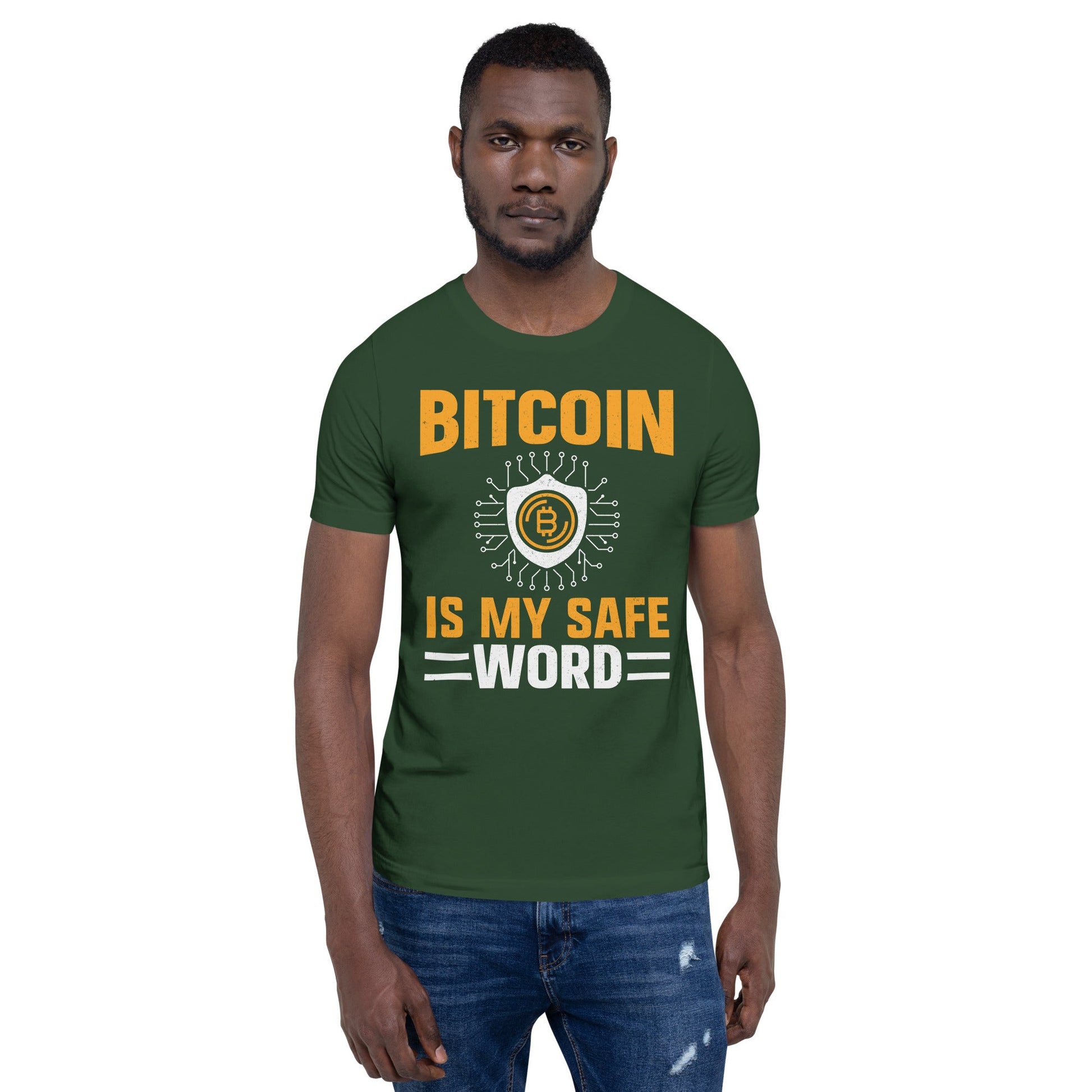 Bitcoin is My Safe Word - Unisex t-shirt by DarkByteGear