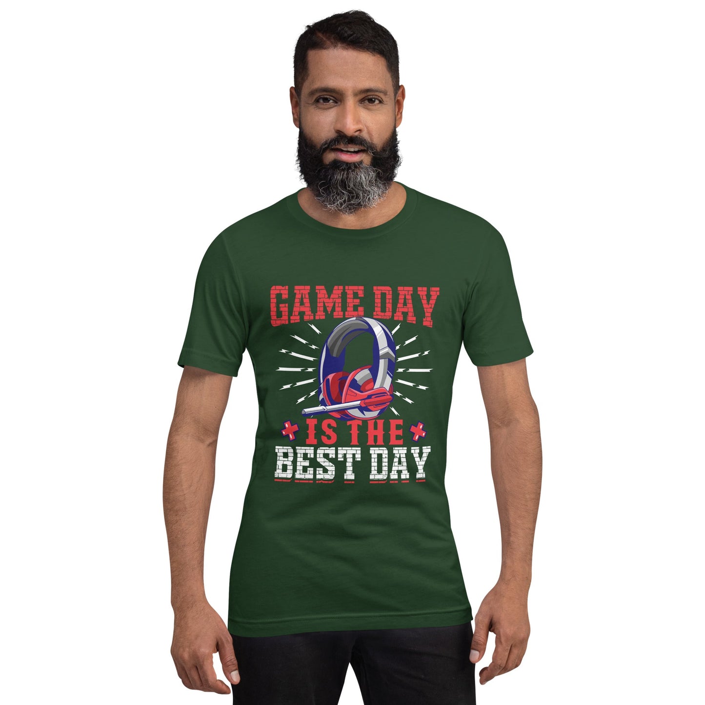Game Day is the Best Day Shagor Unisex t-shirt by DarkByteGear