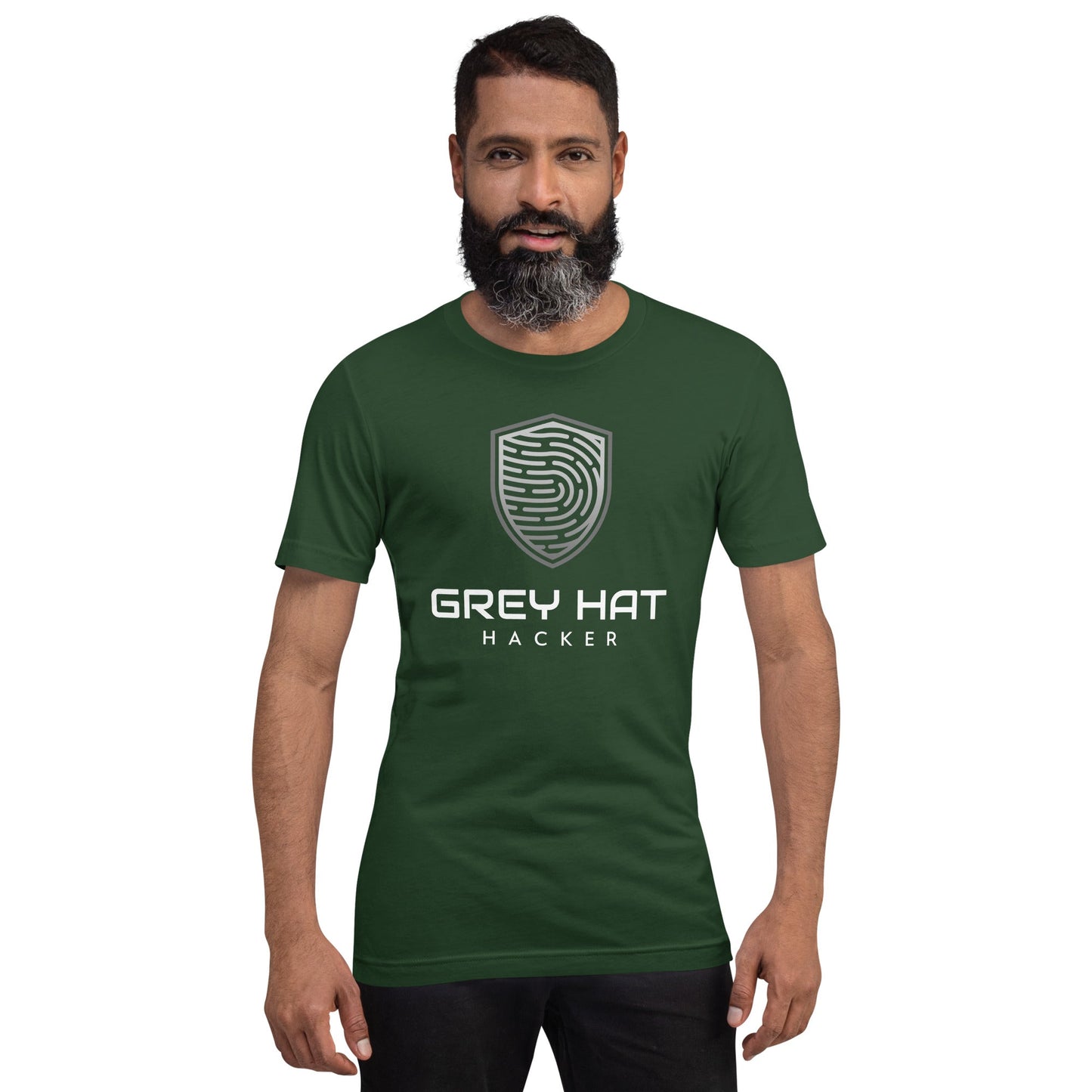 Grey Hat Hacker V2 - Unisex t-shirt by DarkByteGear