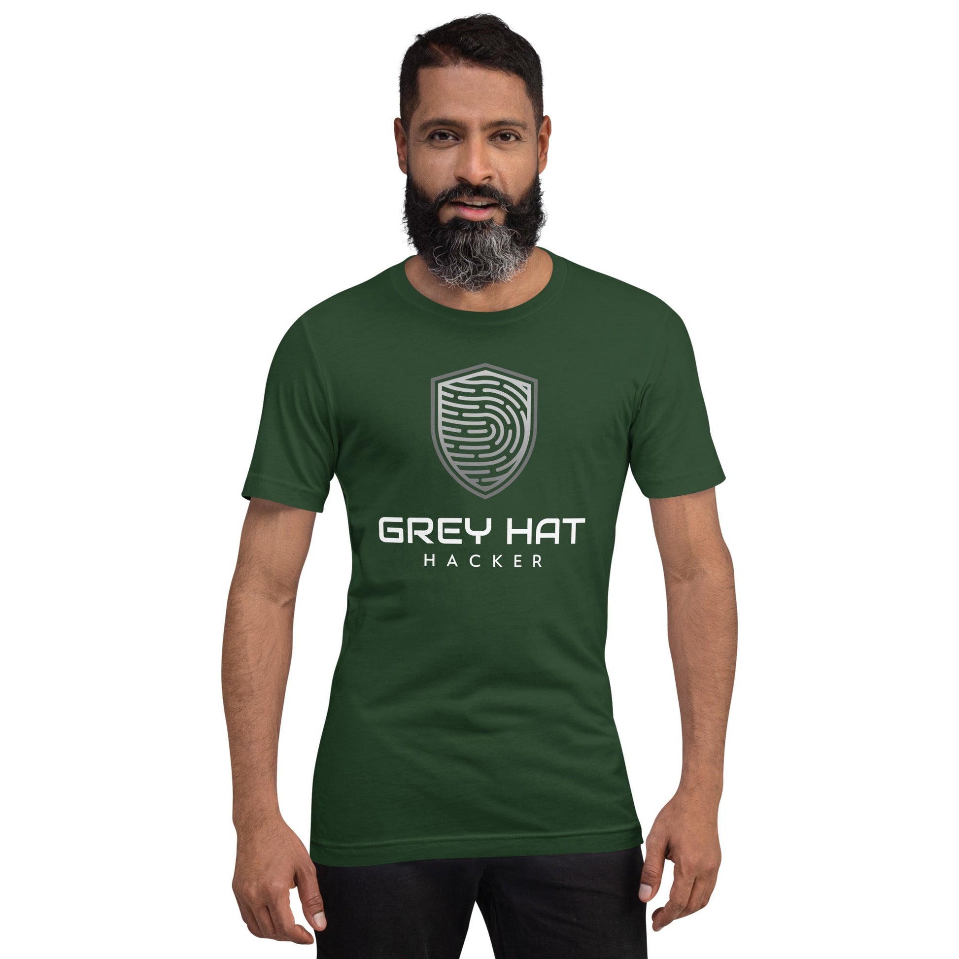 Grey Hat Hacker V2 - Unisex t-shirt by DarkByteGear