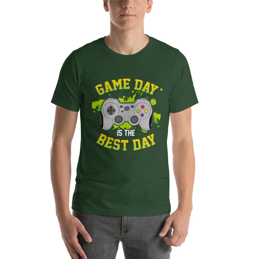Game Day is the Best Day - Unisex t-shirt by DarkByteGear