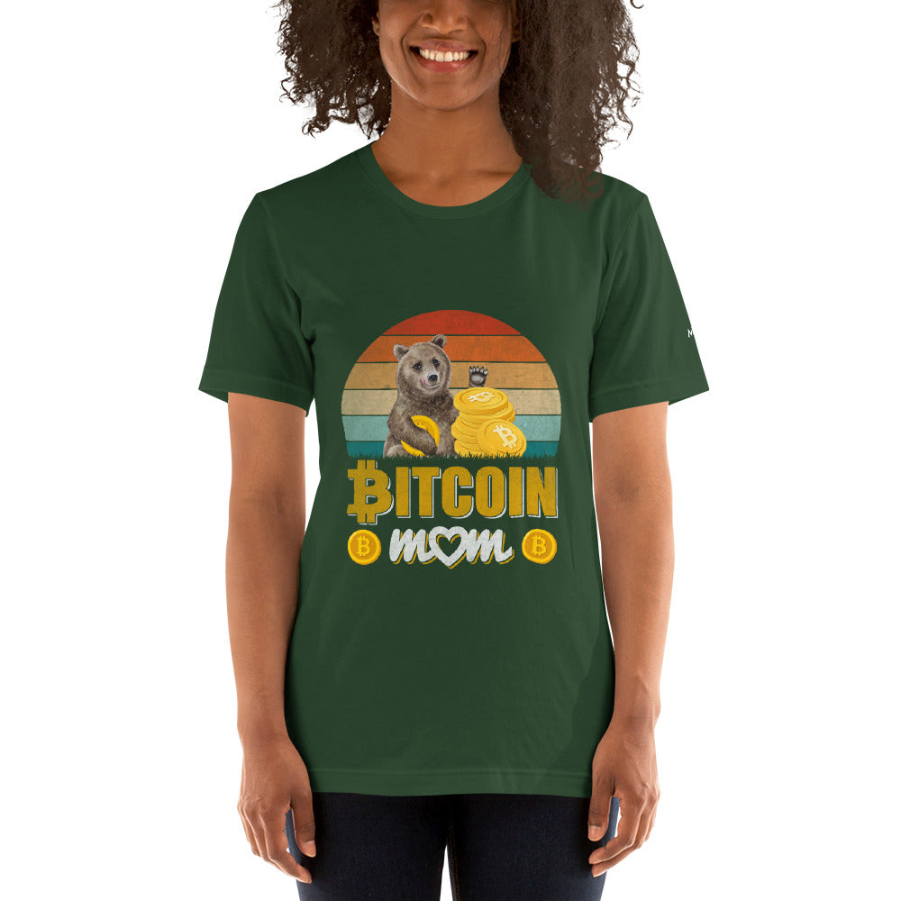 Bitcoin Mom -Unisex t-shirt by DarkByteGear