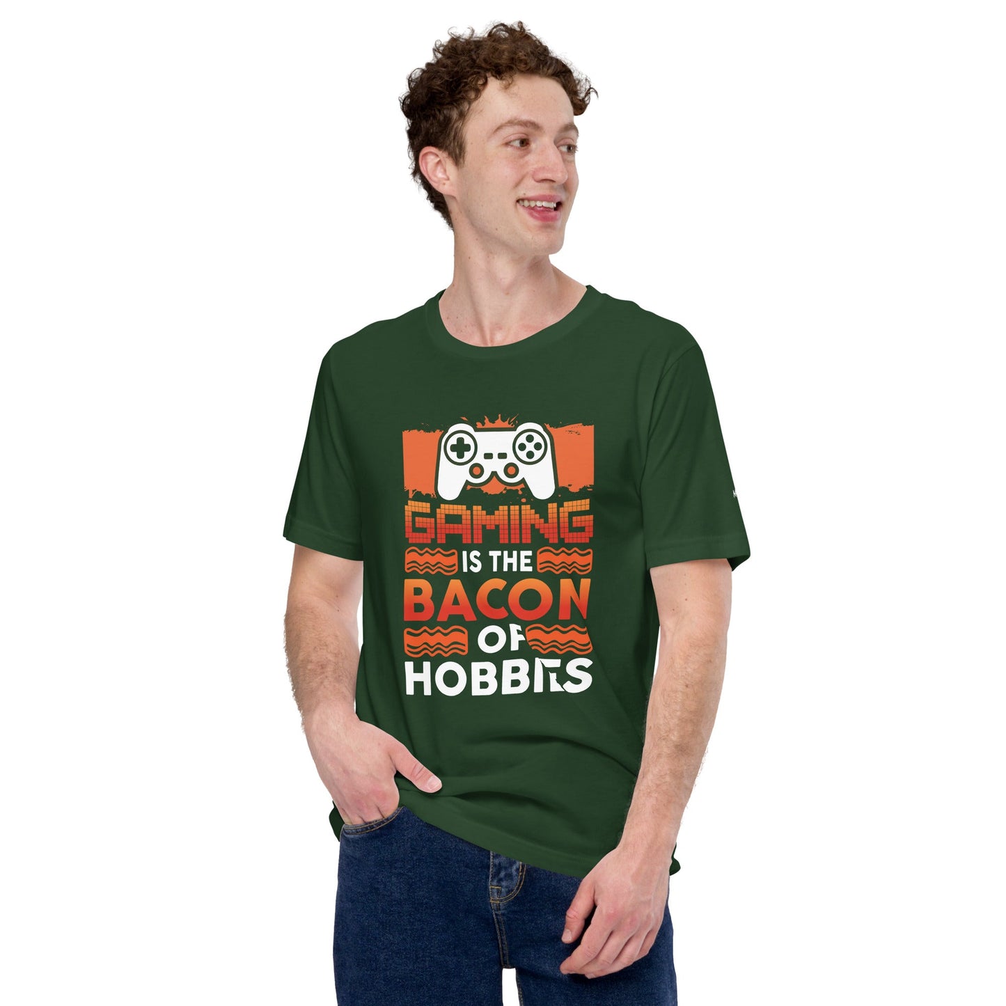Gaming is the Bacon of Hobbies - Unisex t-shirt by DarkByteGear