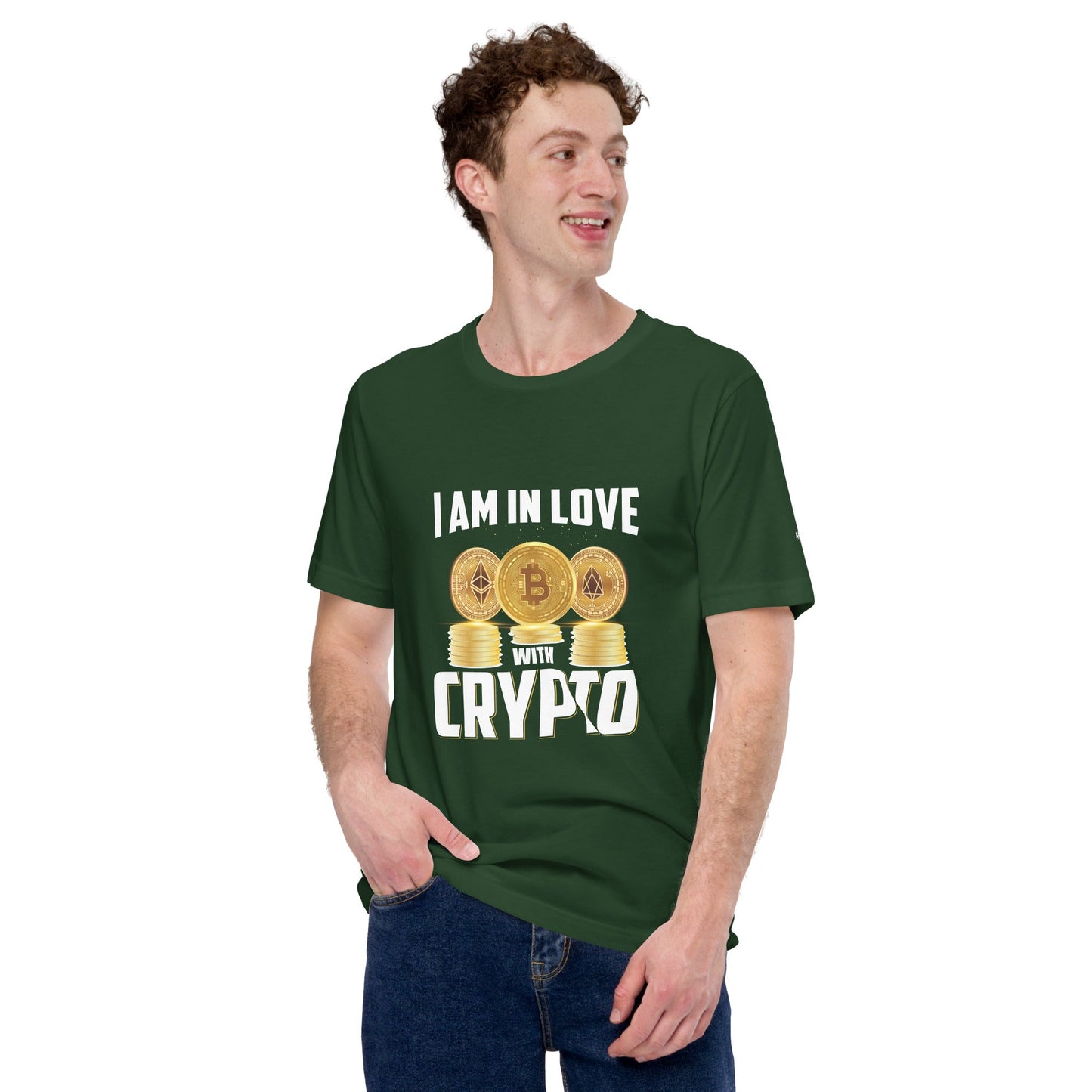 I am in love with Crypto Unisex t-shirt by DarkByteGear
