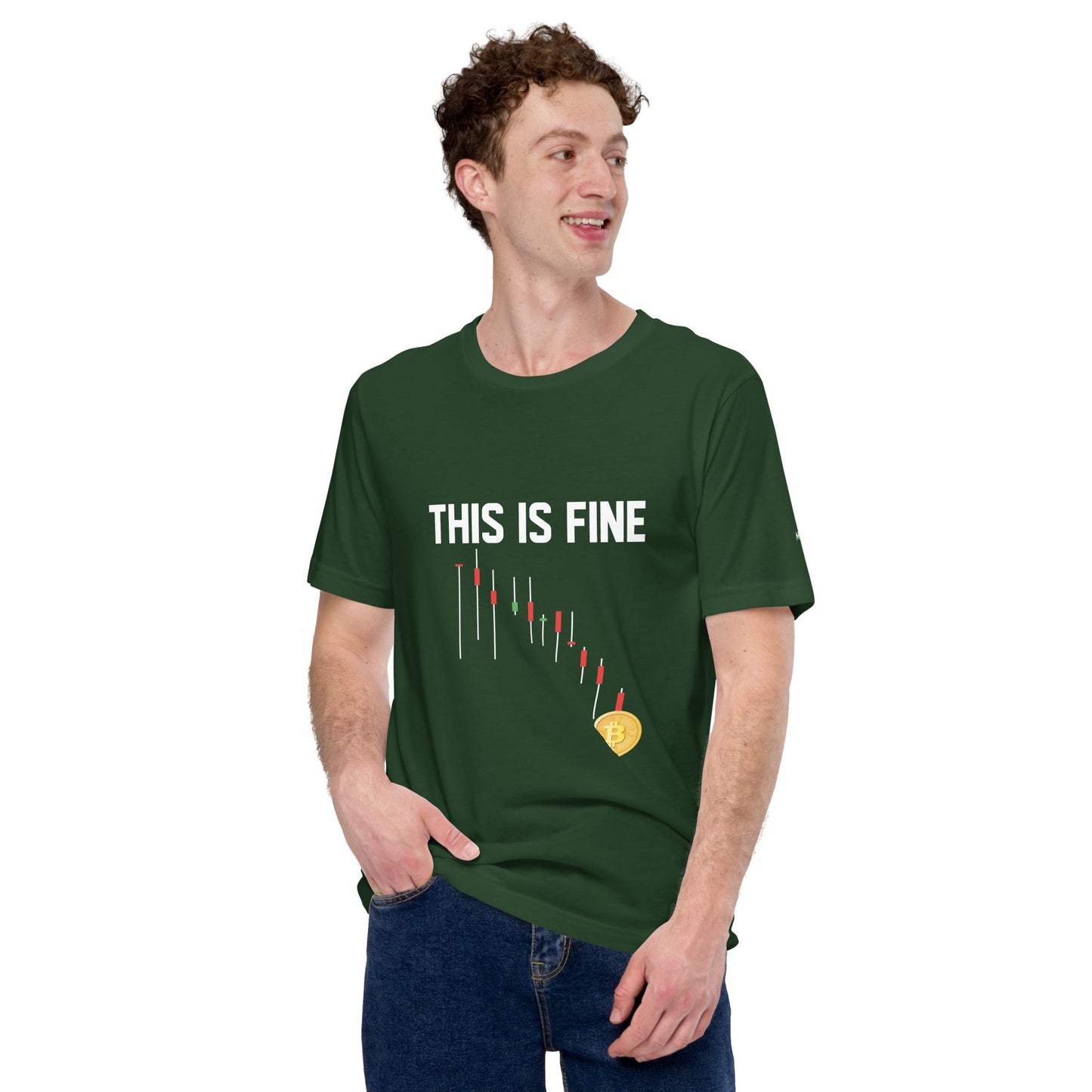 This is Fine - Unisex t-shirt by DarkByteGear