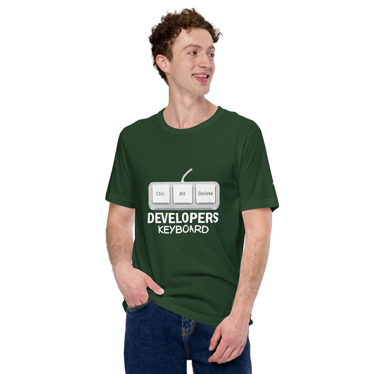 Ctrl+Alt+Del Developer Keyboard - Unisex t-shirt by DarkByteGear