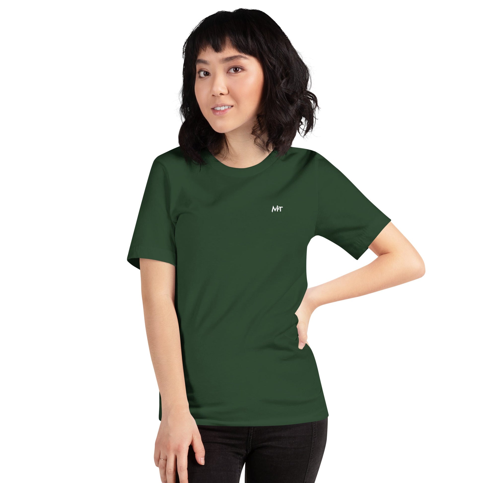Hacker Girl V1 - Unisex t-shirt ( Back Print ) by DarkByteGear