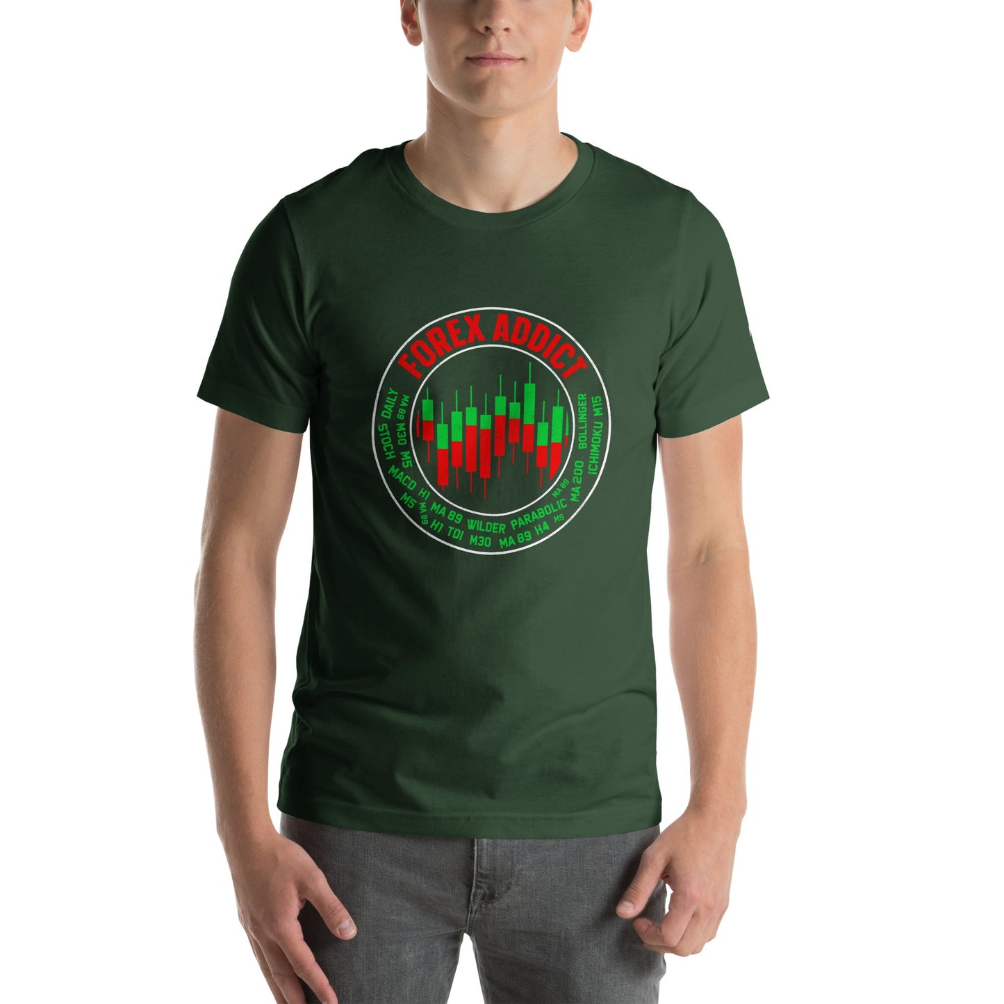 Forex Addict ( RK ) - Unisex t-shirt by DarkByteGear