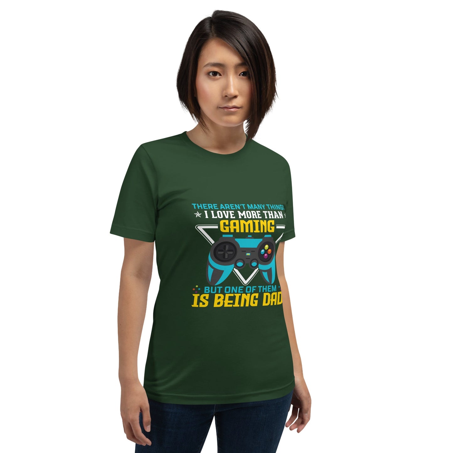 There aren't many things I Love more than Gaming ( rasel ) - Unisex t-shirt by DarkByteGear