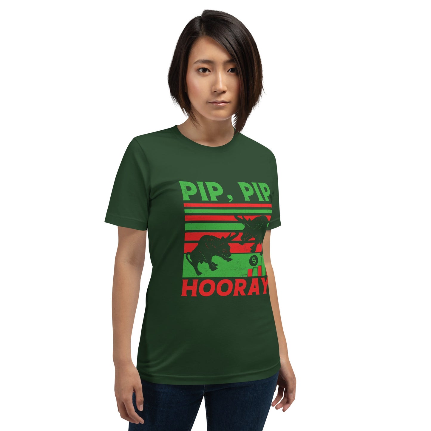 Pip, Pip Hooray - Unisex t-shirt by DarkByteGear