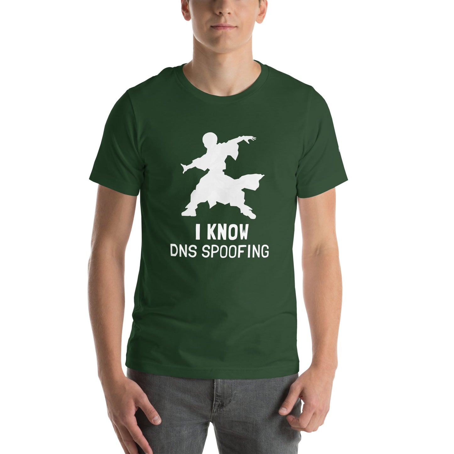 I Know DNS Spoofing - Unisex t-shirt by DarkByteGear