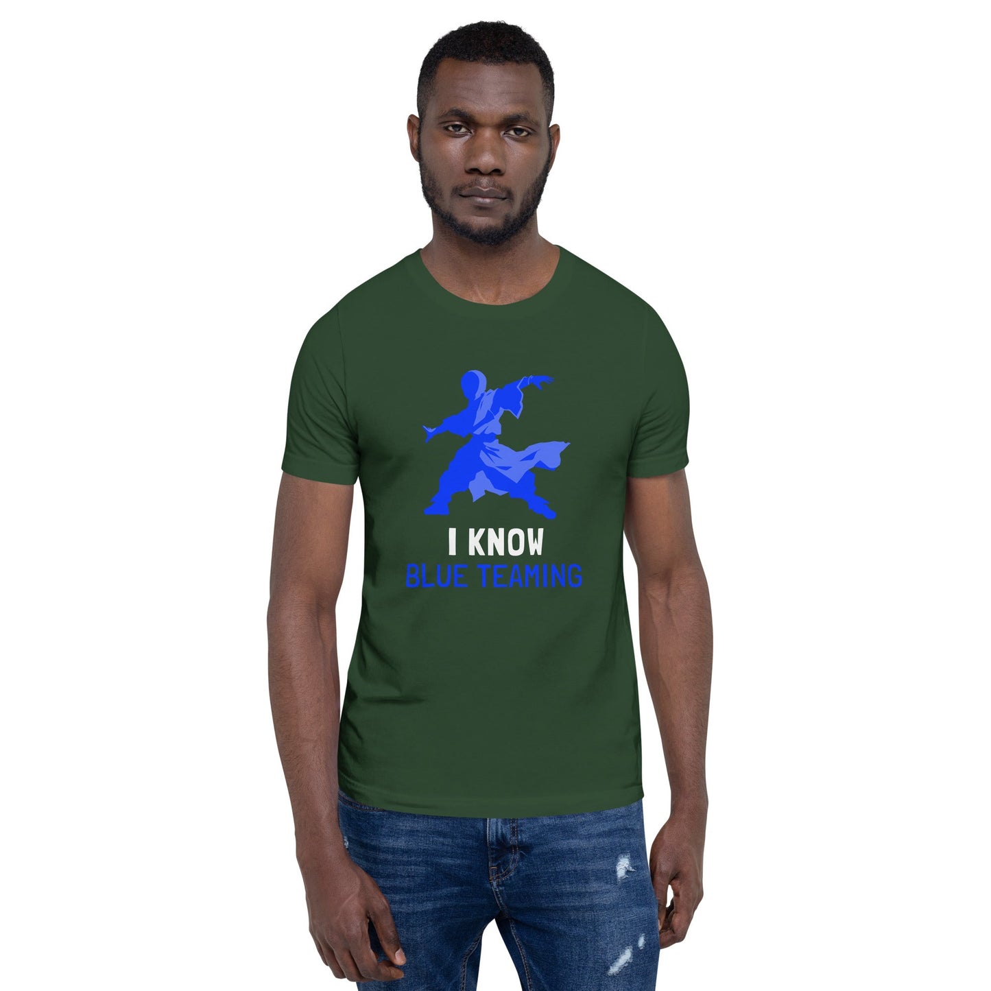 I Know Blue Teaming - Unisex t-shirt by DarkByteGear
