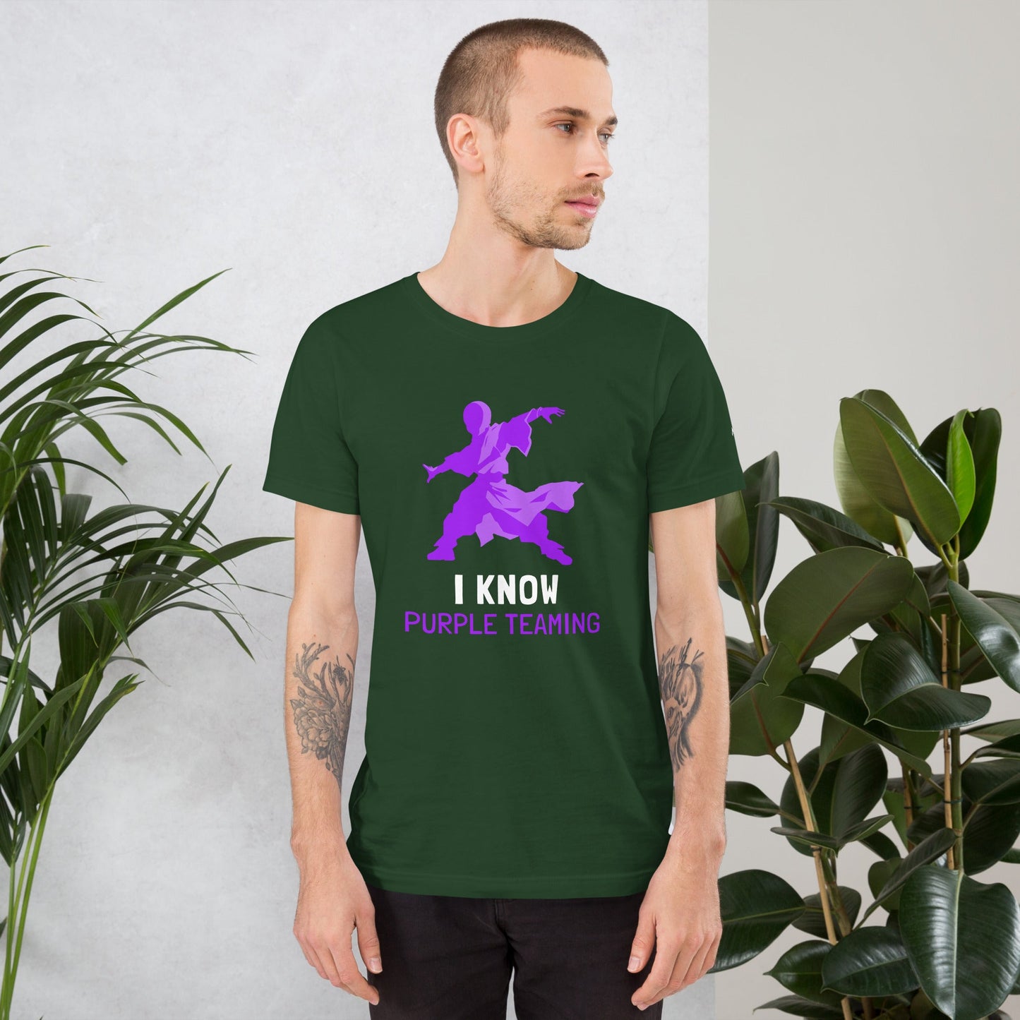 I Know Purple Teaming - Unisex t-shirt by DarkByteGear