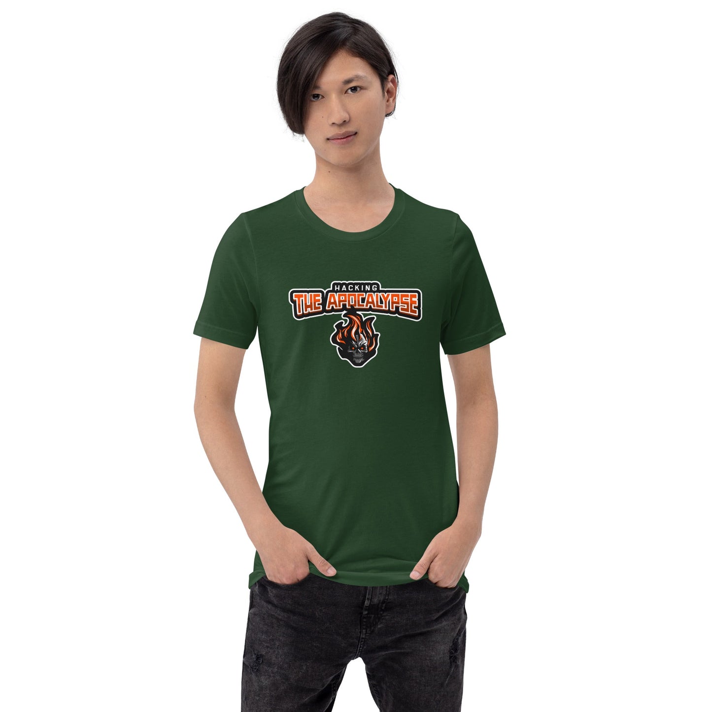 Hacking the Apocalypse V1 - Unisex t-shirt by DarkByteGear