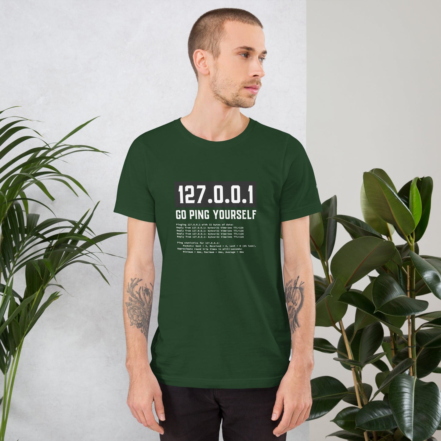 Go ping yourself - Unisex t-shirt by DarkByteGear