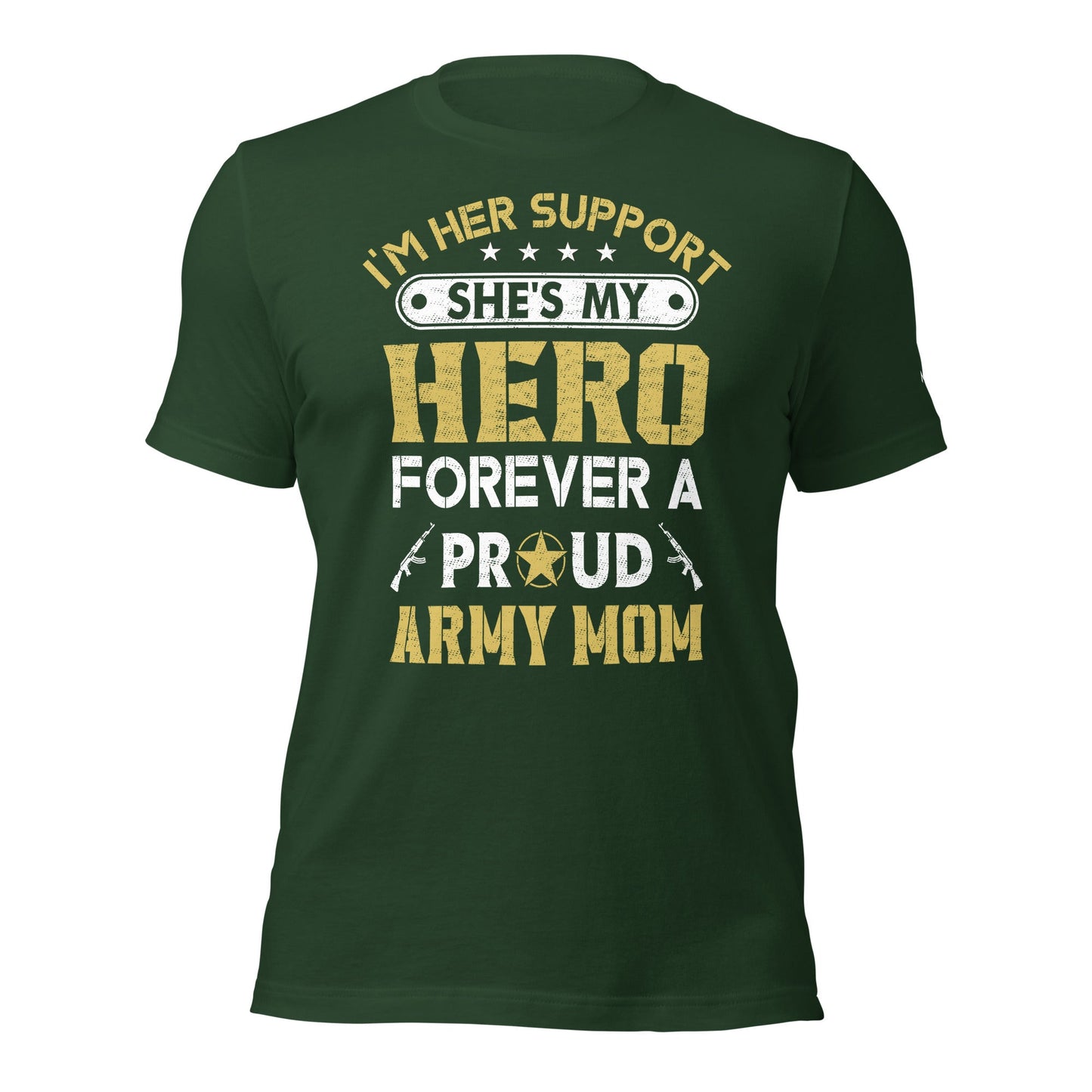 I'm her support - Unisex t-shirt by DarkByteGear