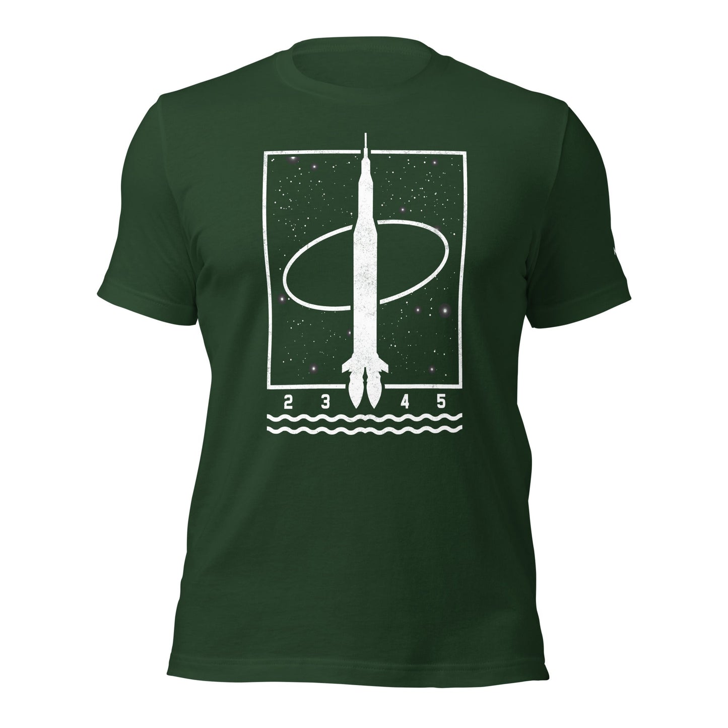1 2 3 4 5 - Unisex t-shirt by DarkByteGear