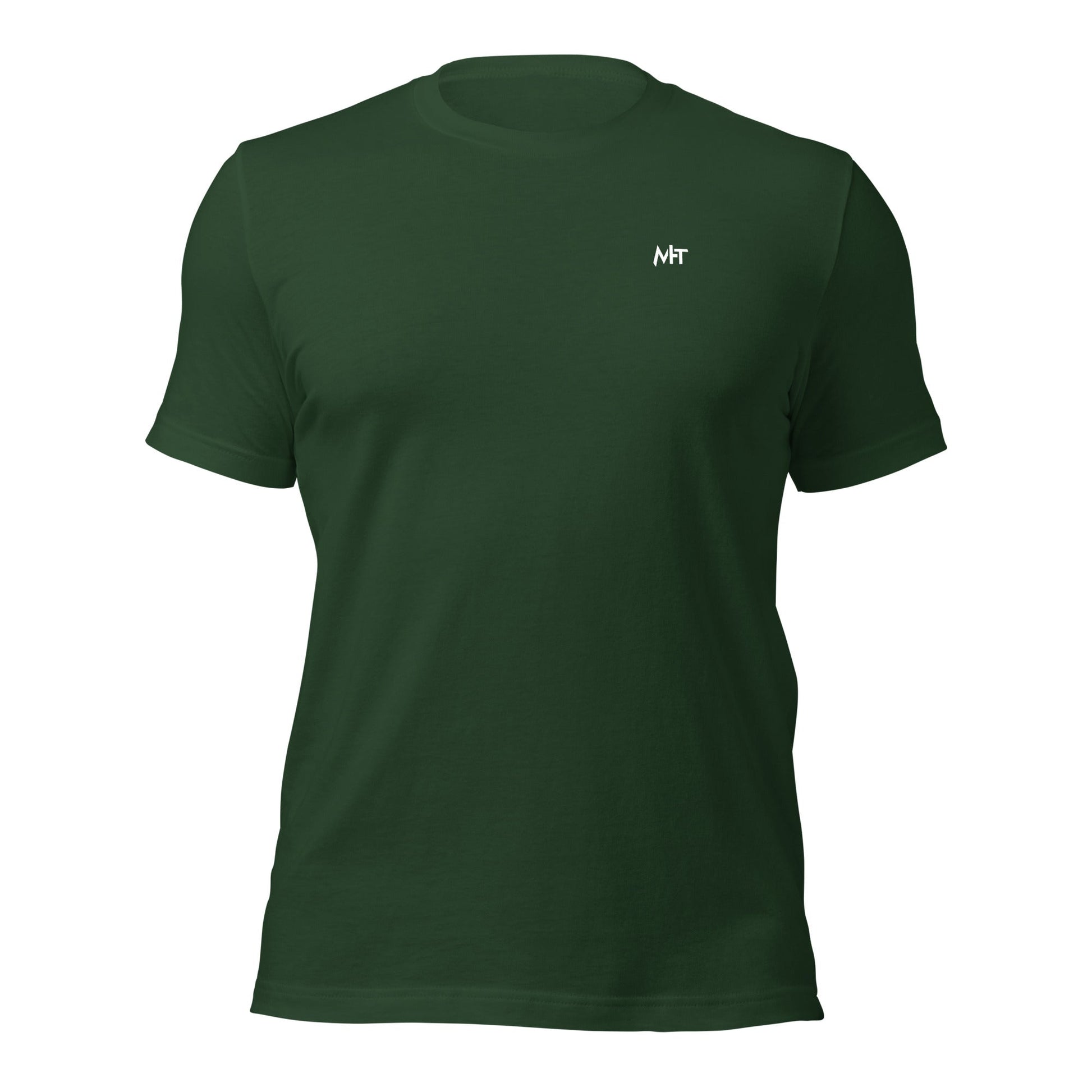 1 2 3 4 5 - Unisex t-shirt (back print) by DarkByteGear