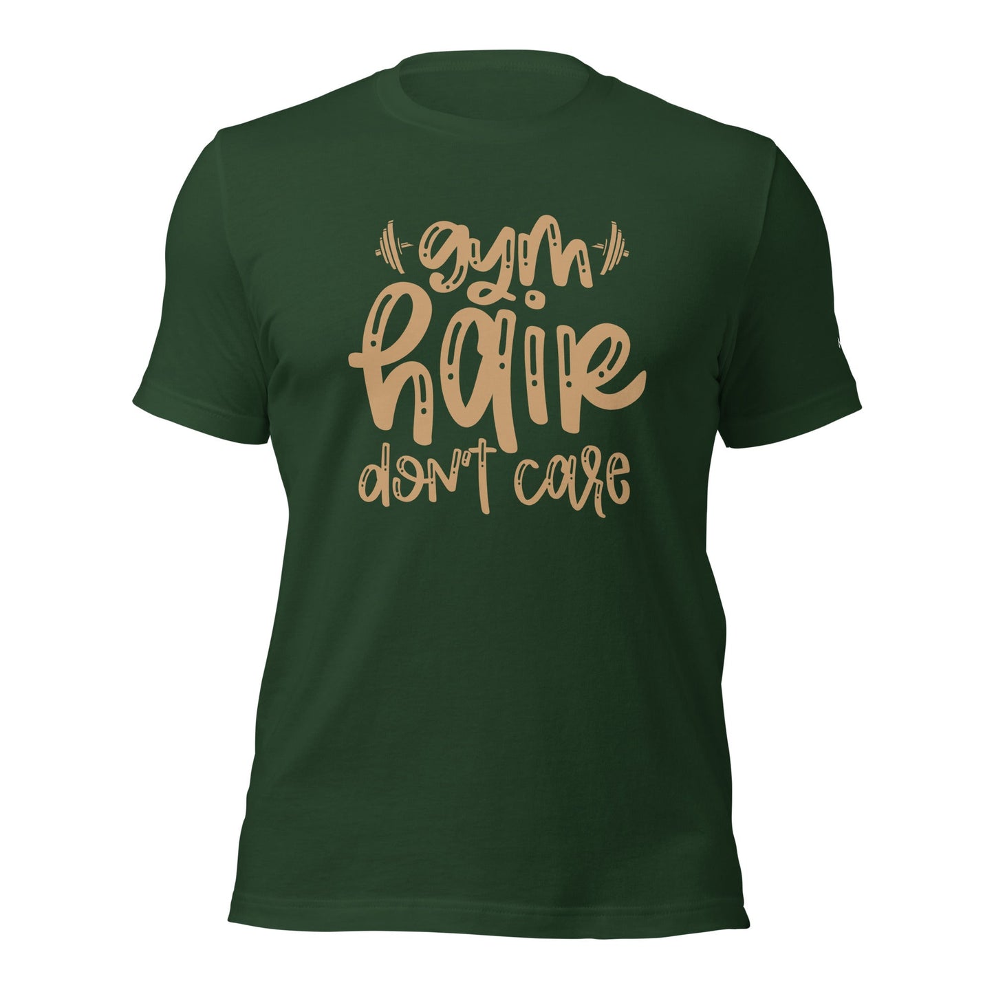 Gym Hair Don't Care - Unisex t-shirt by DarkByteGear