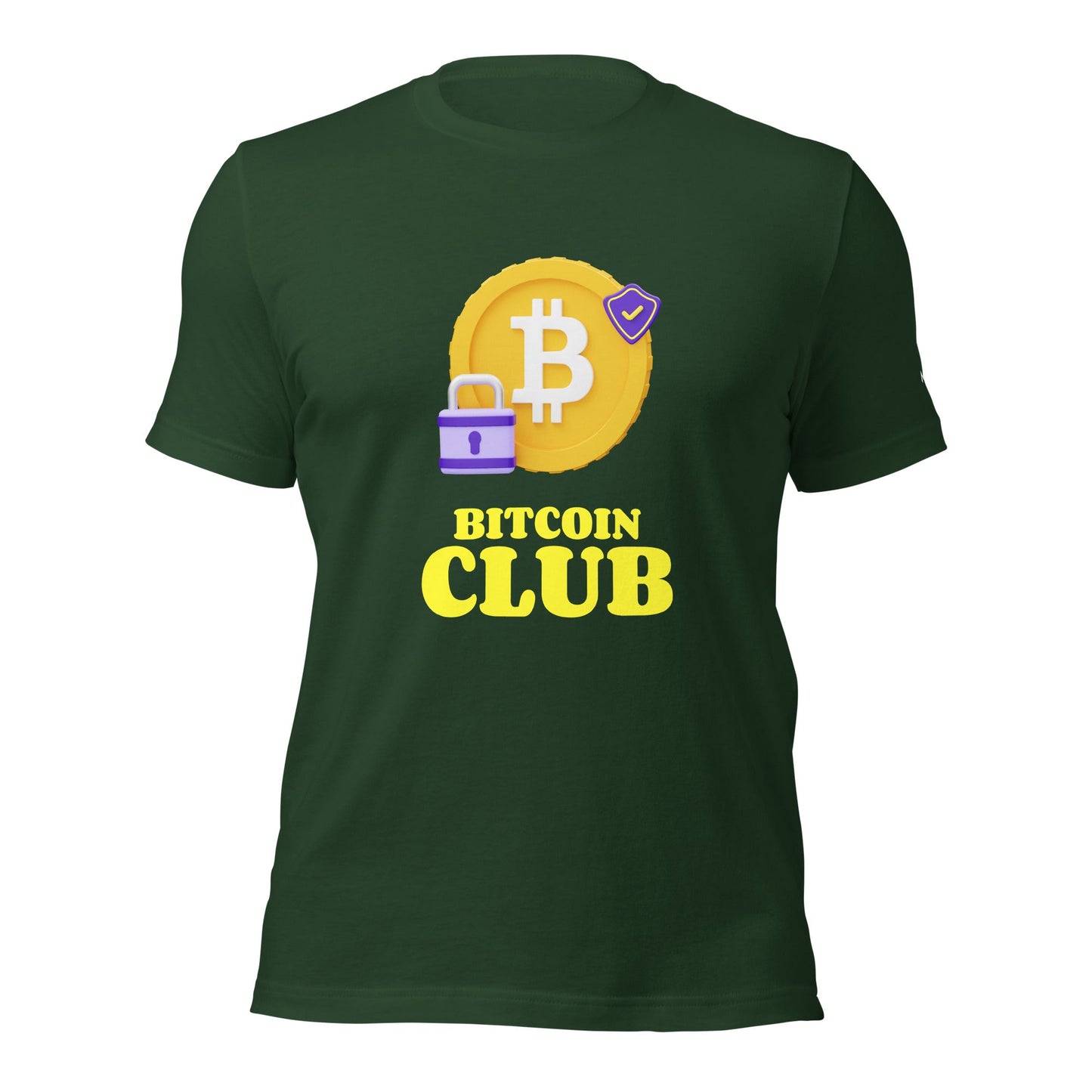 BITCOIN CLUB V7 - Unisex t-shirt by DarkByteGear