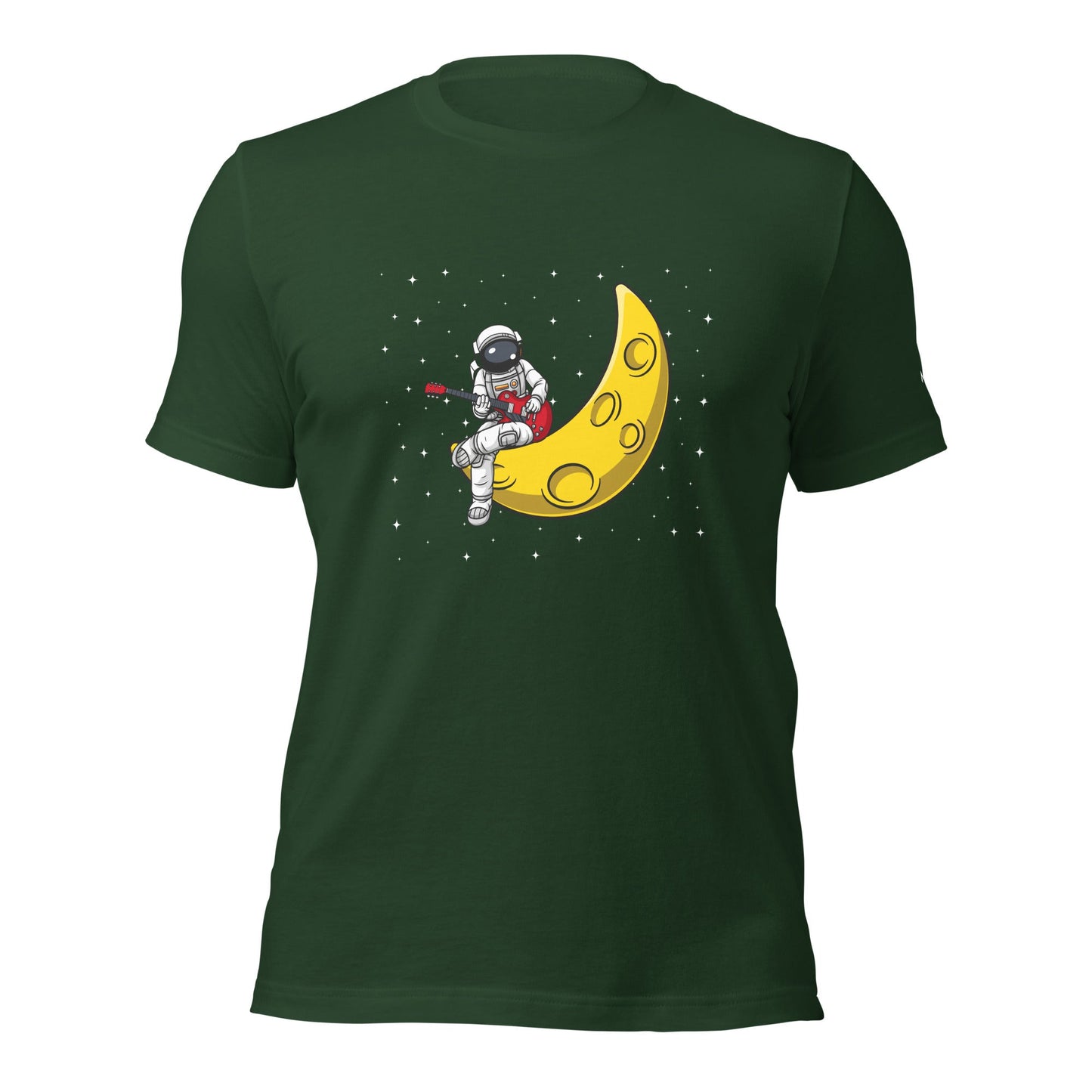 Astronaut Playing - Unisex t-shirt by DarkByteGear