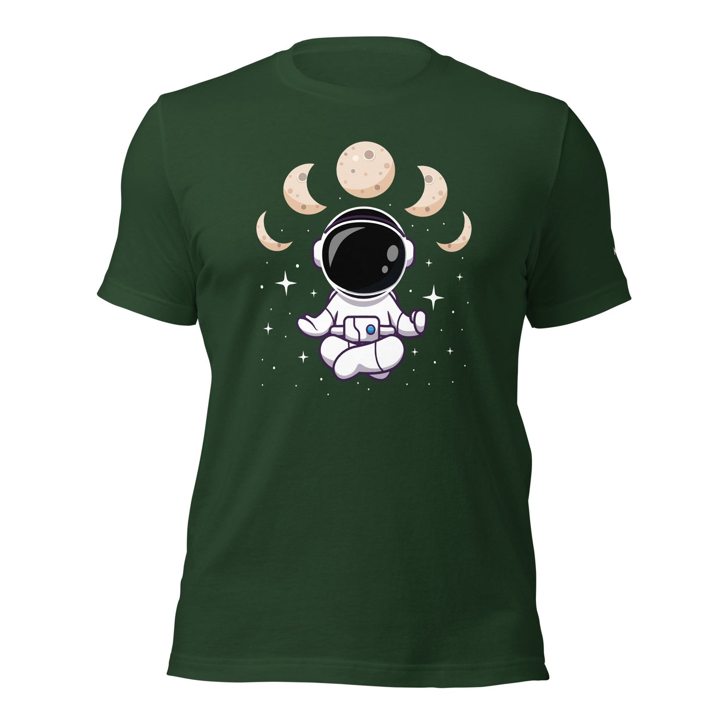 Astronaut Meditation - Unisex t-shirt by DarkByteGear