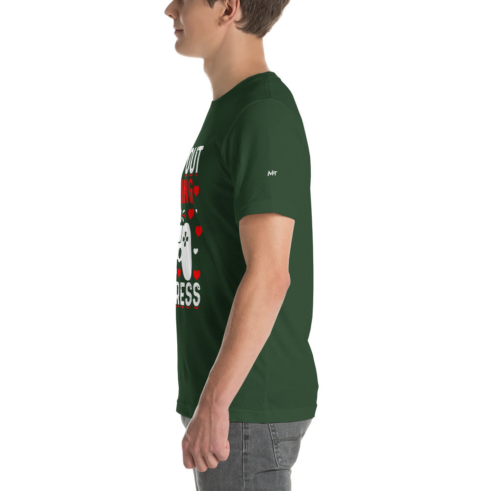 Keep out Gaming in Progress Unisex t-shirt by DarkByteGear